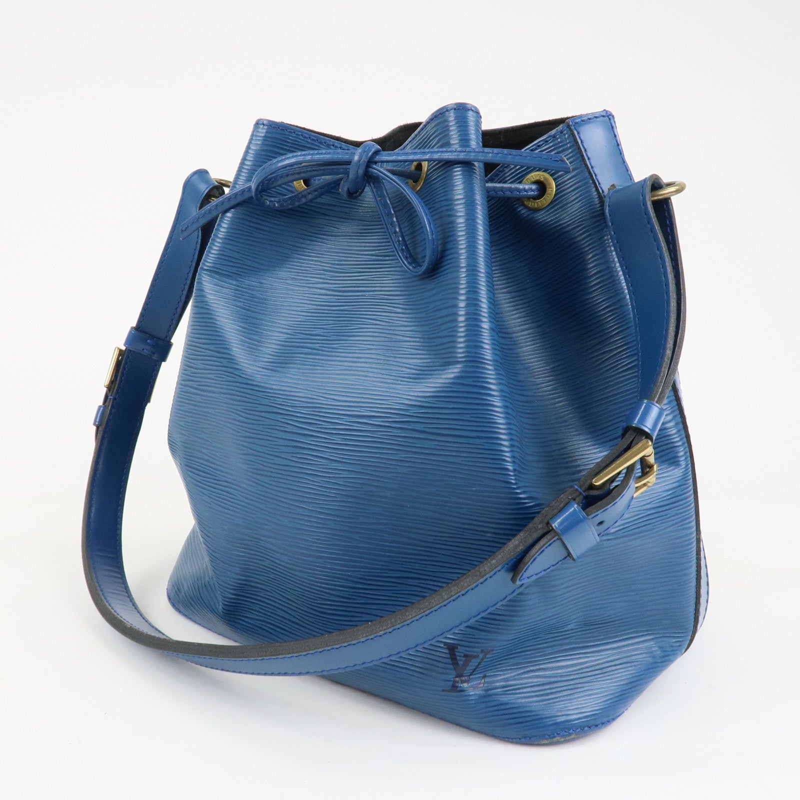 Louis Vuitton Epi Petit Noe Shoulder Bag Toledo Blue M44105