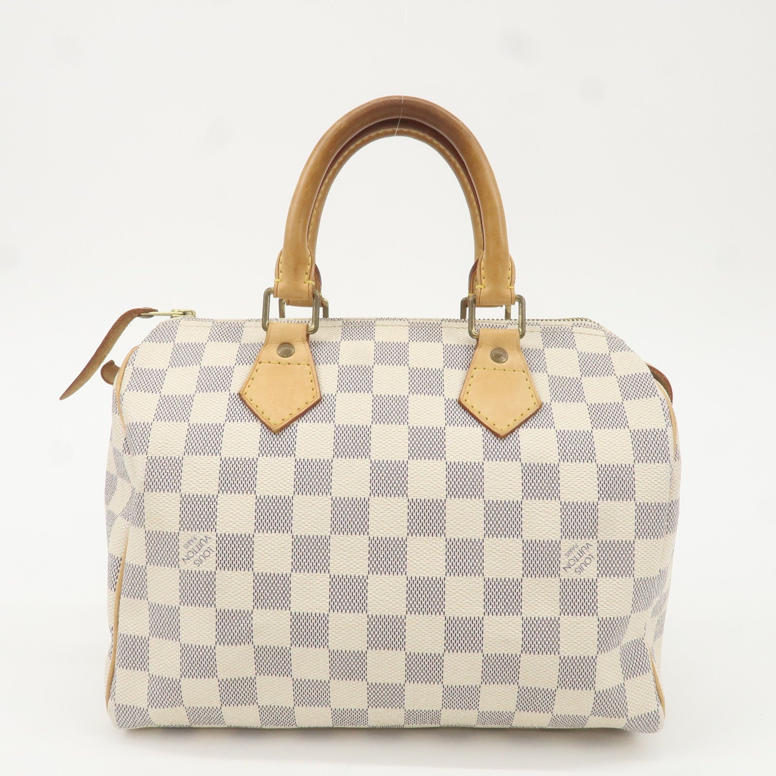 Louis Vuitton Damier Azur Speedy 25 Boston Bag Hand Bag N41534