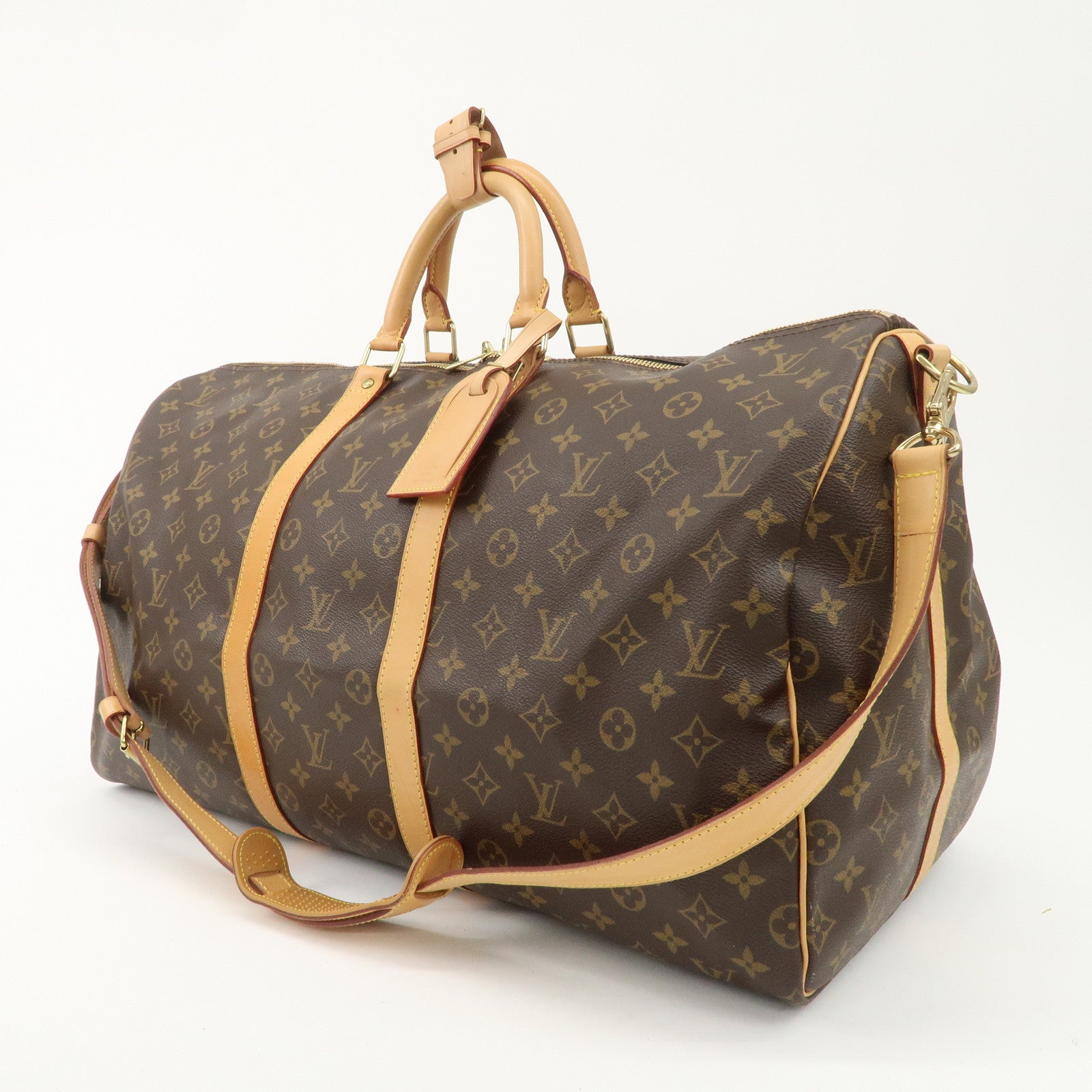 Louis Vuitton Monogram Keep All Bandouliere 55 Bag M41414