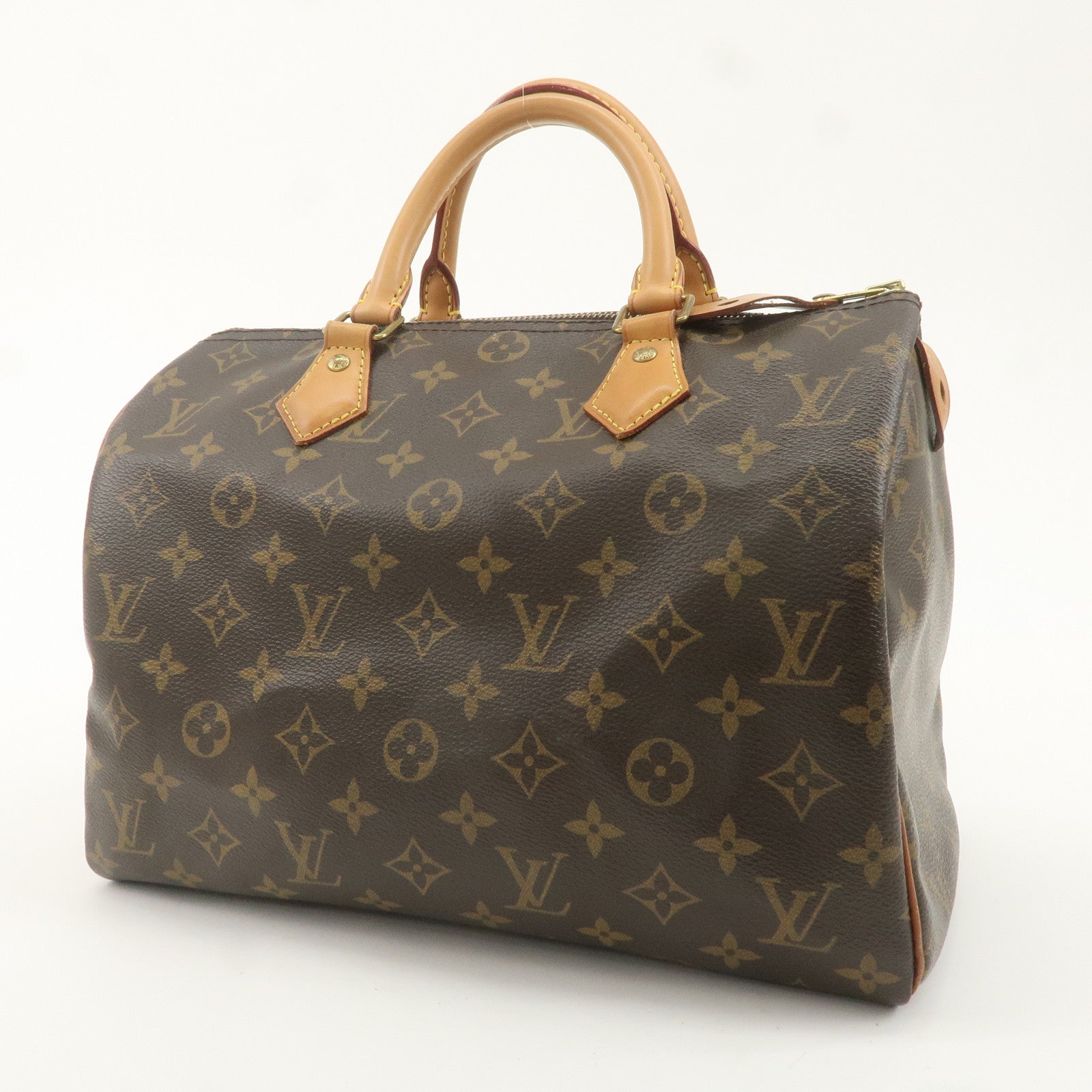 Louis Vuitton Monogram Speedy 30 Hand Bag Boston Bag M41108