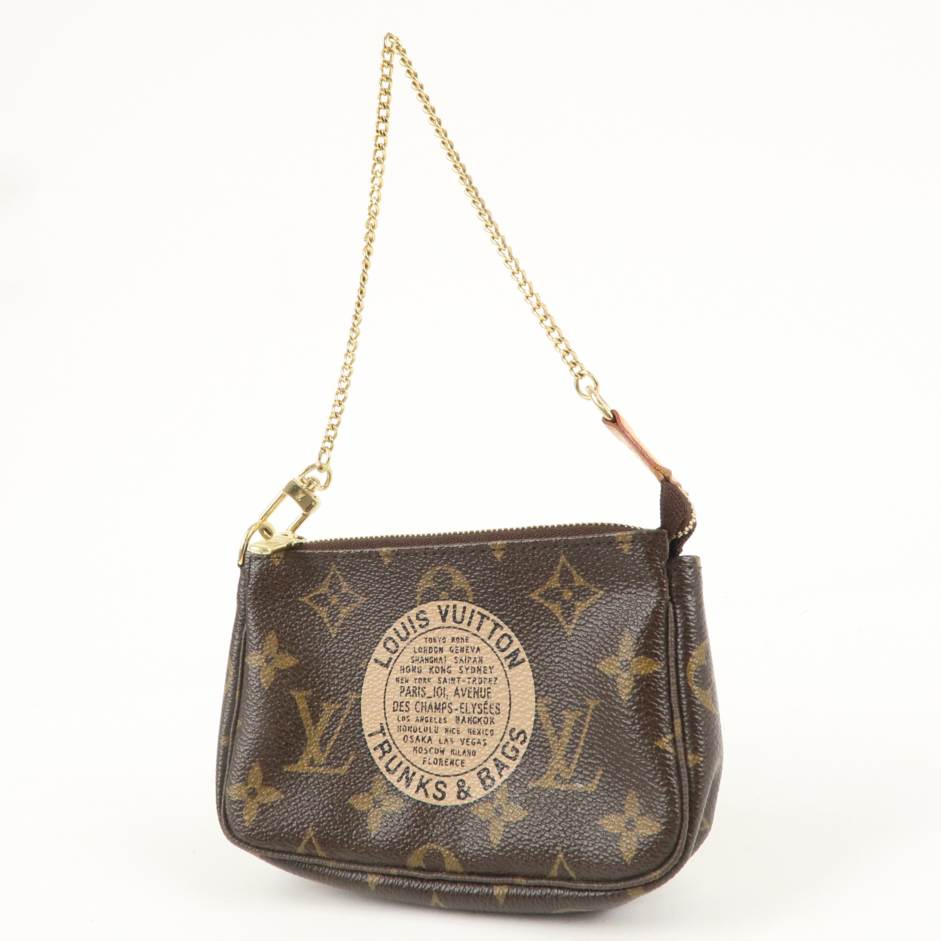 Louis Vuitton Monogram T&B Mini Pochette Accessoires Pouch M60153