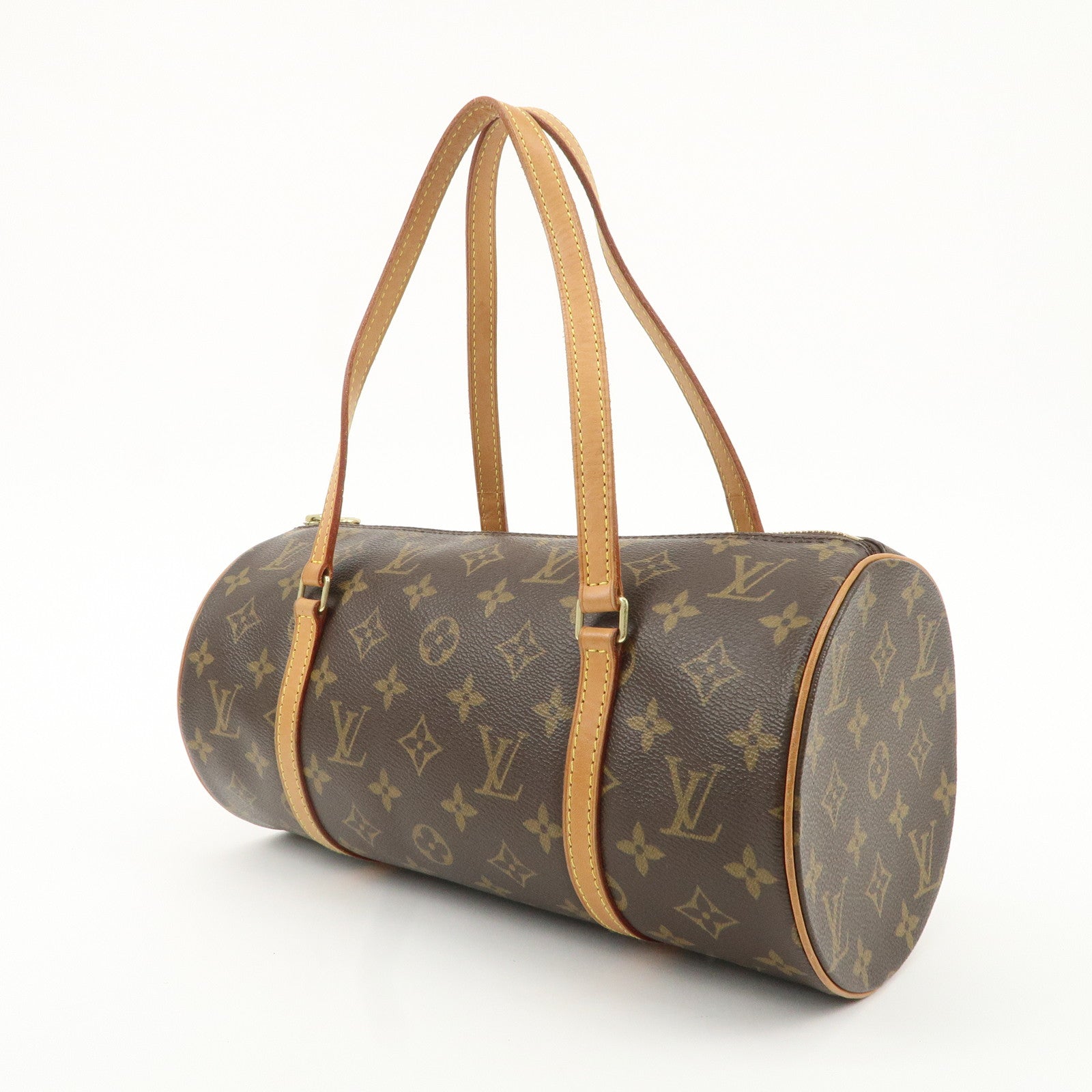 Louis Vuitton Monogram Papillon 30 Hand Bag New Style M51385 Used