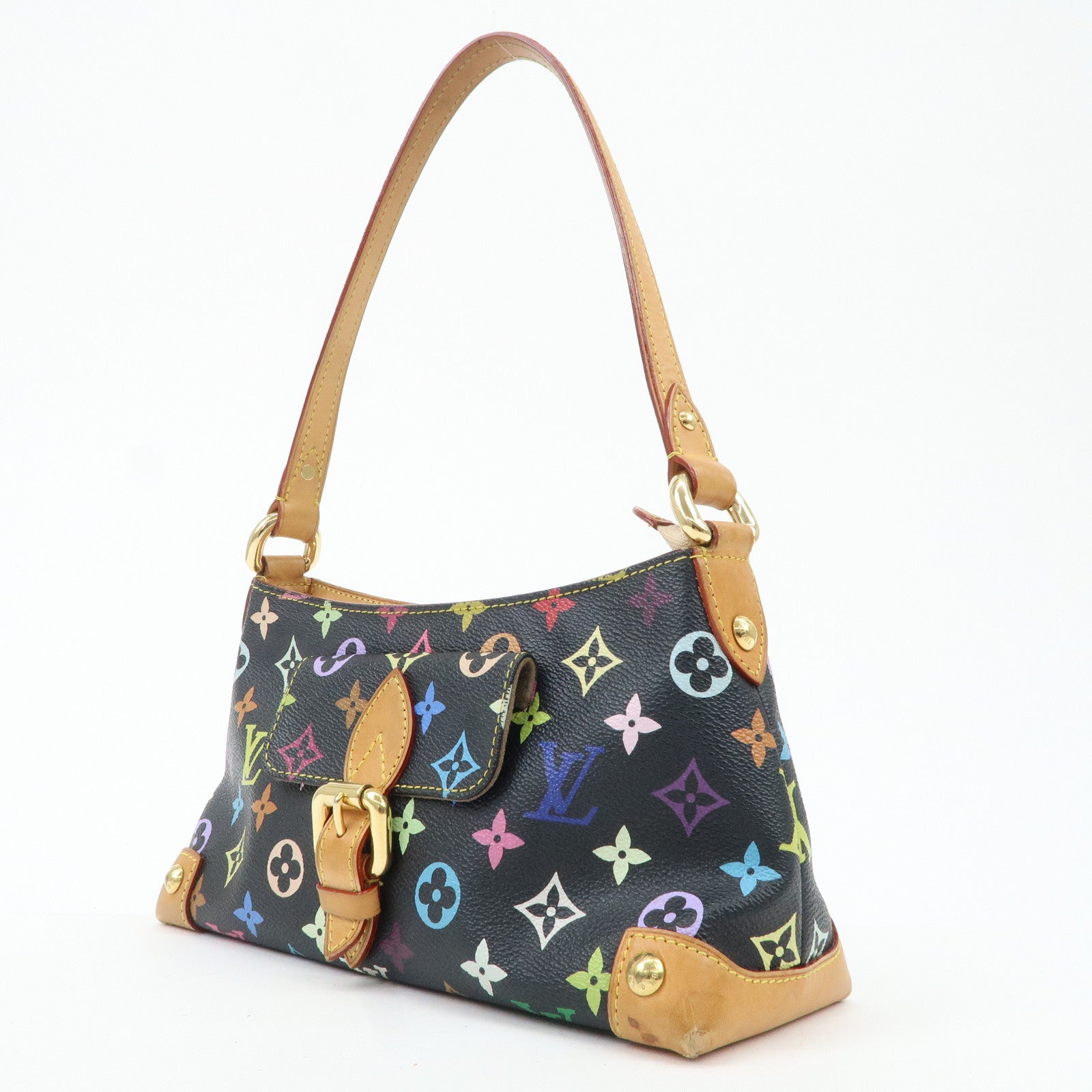 Louis Vuitton Monogram Multicolor Eliza Shoulder Bag M40099 Used