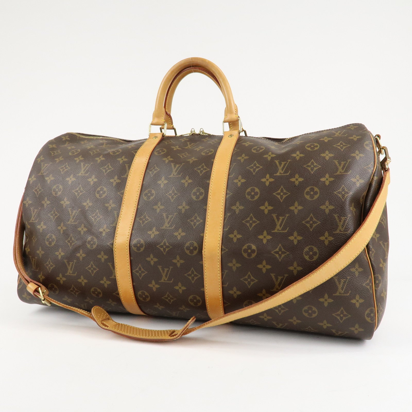 Louis Vuitton Monogram Keep All Bandouliere 55 Bag M41414