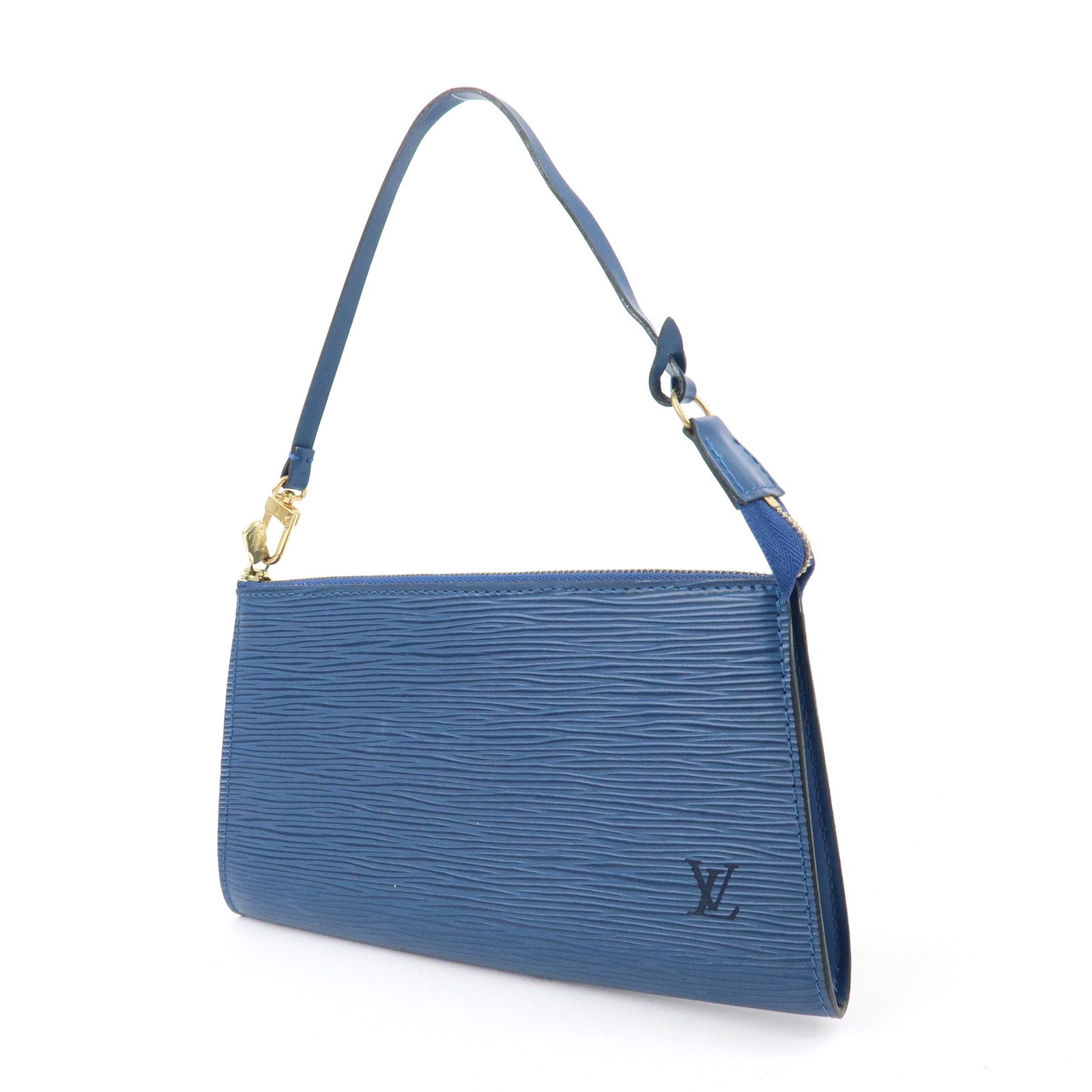 Louis Vuitton Epi Pochette Accessoires Toledo Blue M52947 Used