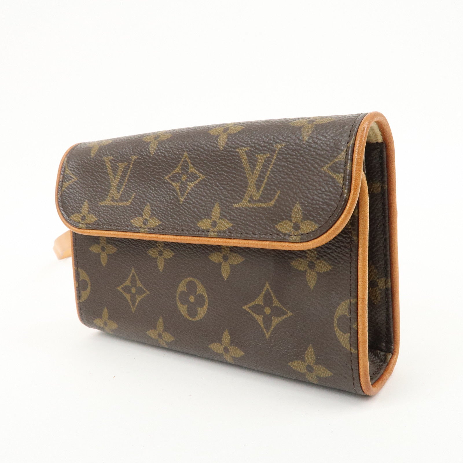 Louis Vuitton Monogram Pochette Florentine Waist Bag BeltXS M51855 Used