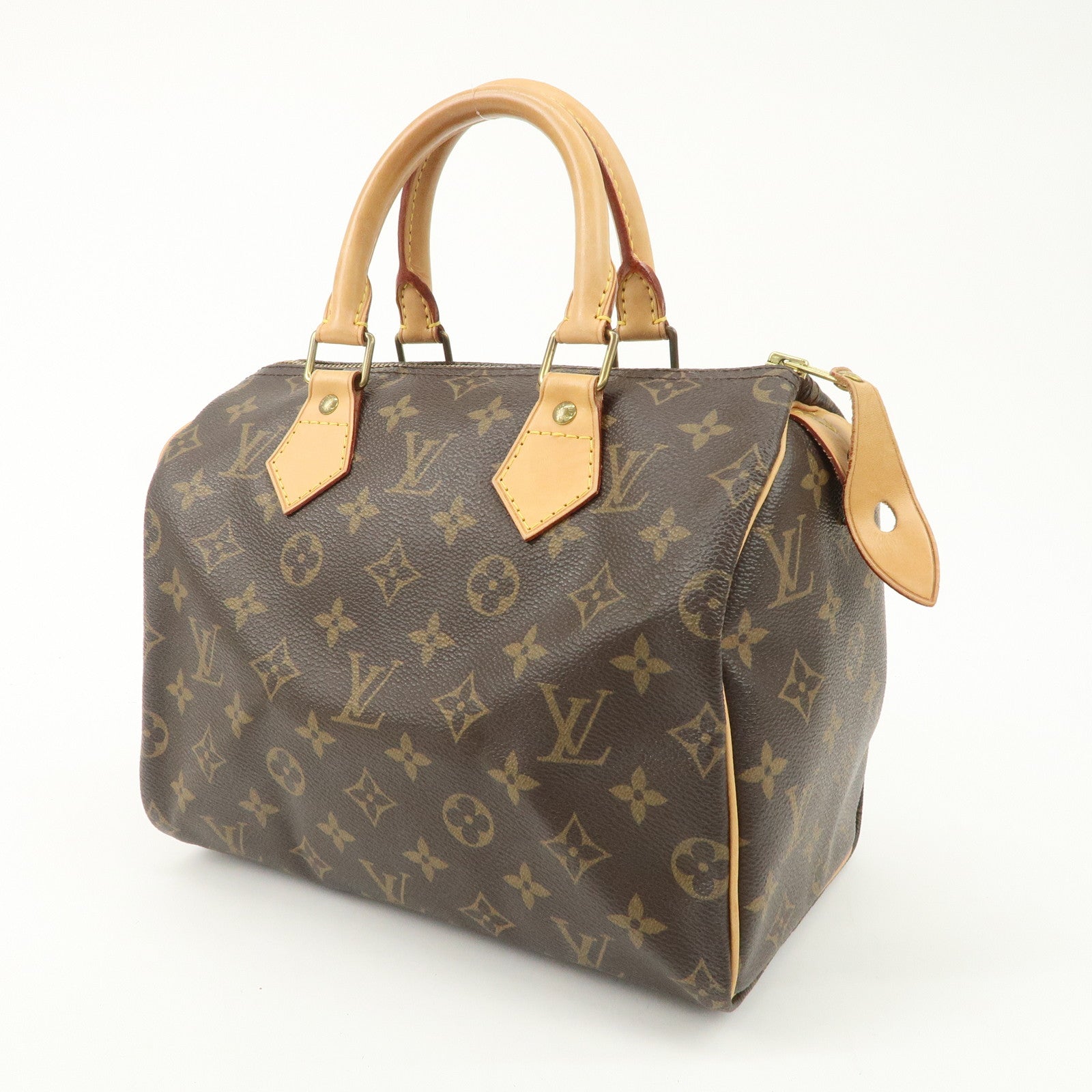 Louis Vuitton Monogram Speedy 25 Hand Bag Boston Bag M41528