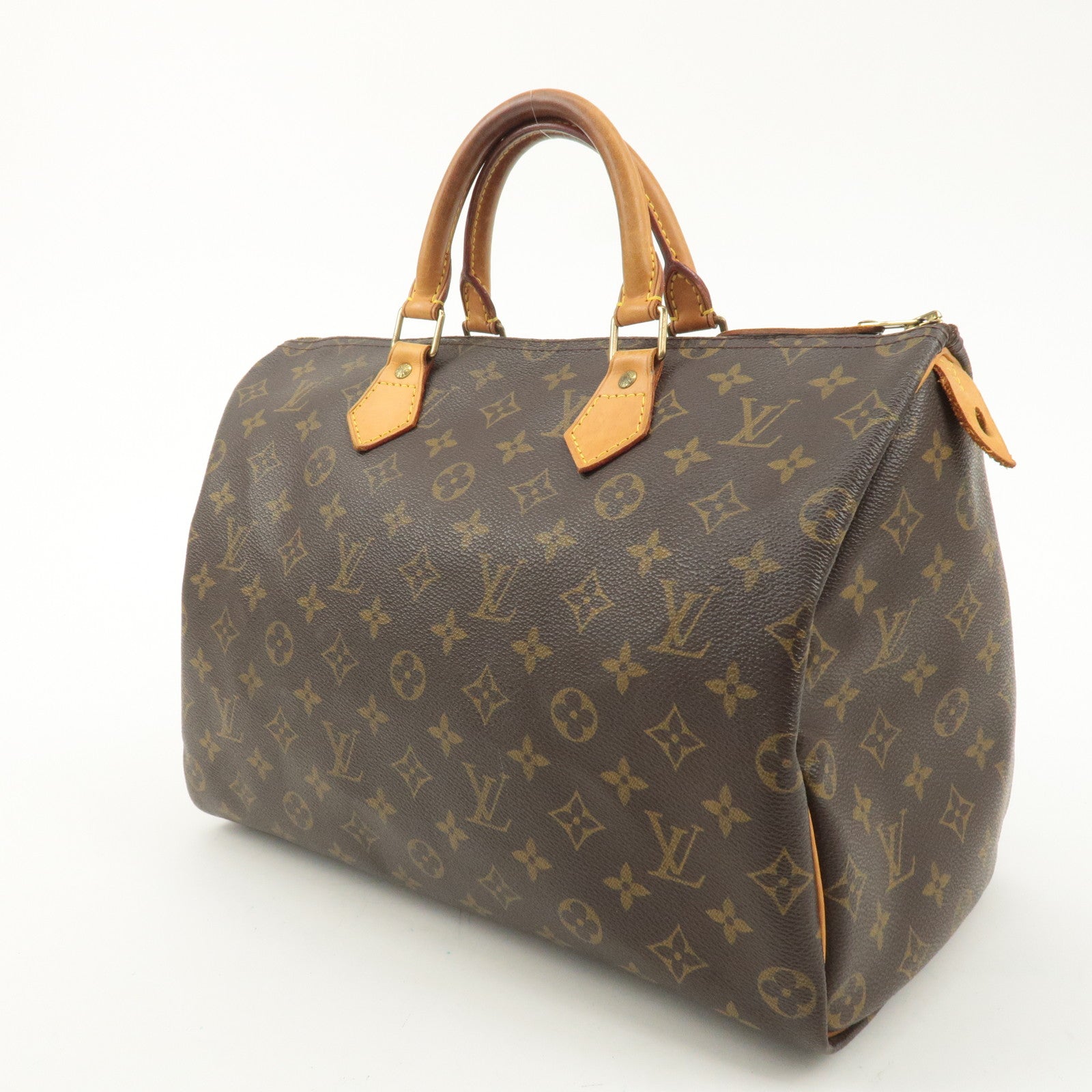 Louis Vuitton Monogram Speedy 35 Hand Bag Boston Bag M41524