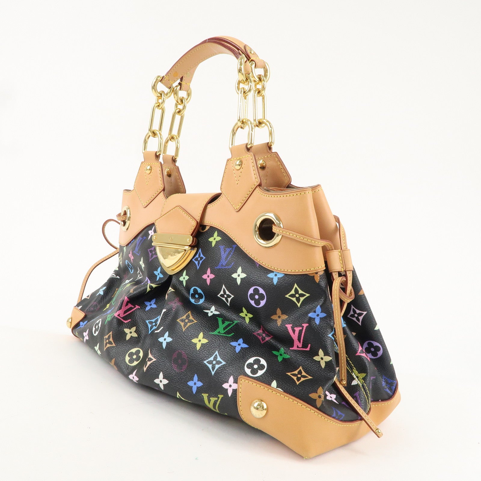 Louis Vuitton Monogram Multicolor Ursula Hand Shoulder Bag M40124