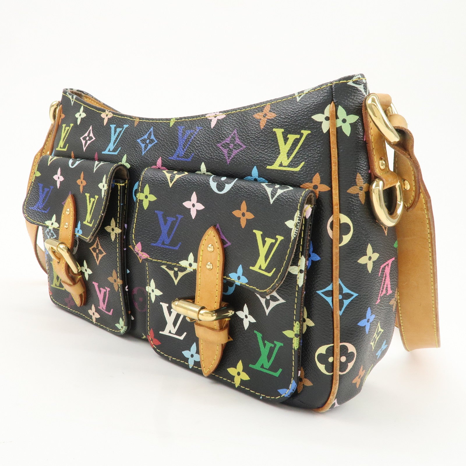 Louis Vuitton Monogram Multicolor Lodge GM Shoulder Bag M40052 Used