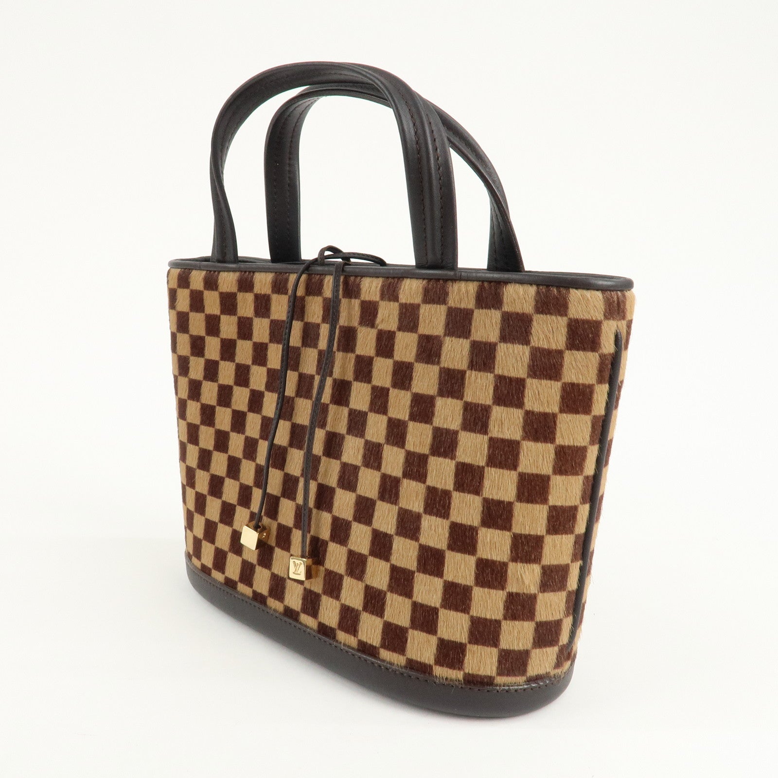 Louis Vuitton Damier Sauvage Impala Hand Bag M92133 Used