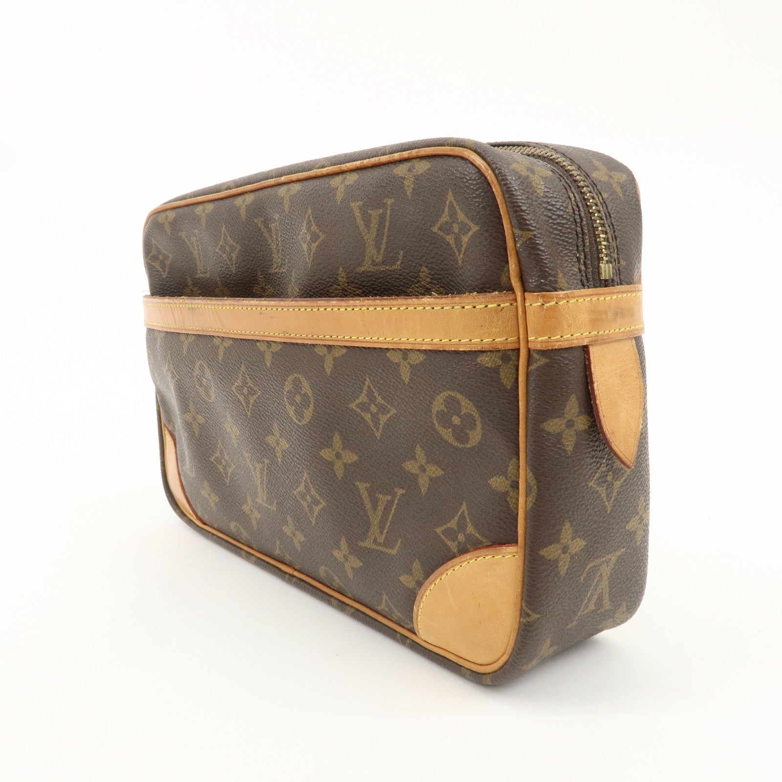 Louis Vuitton Monogram Compiegne 28 Pouch Clutch Bag M51845