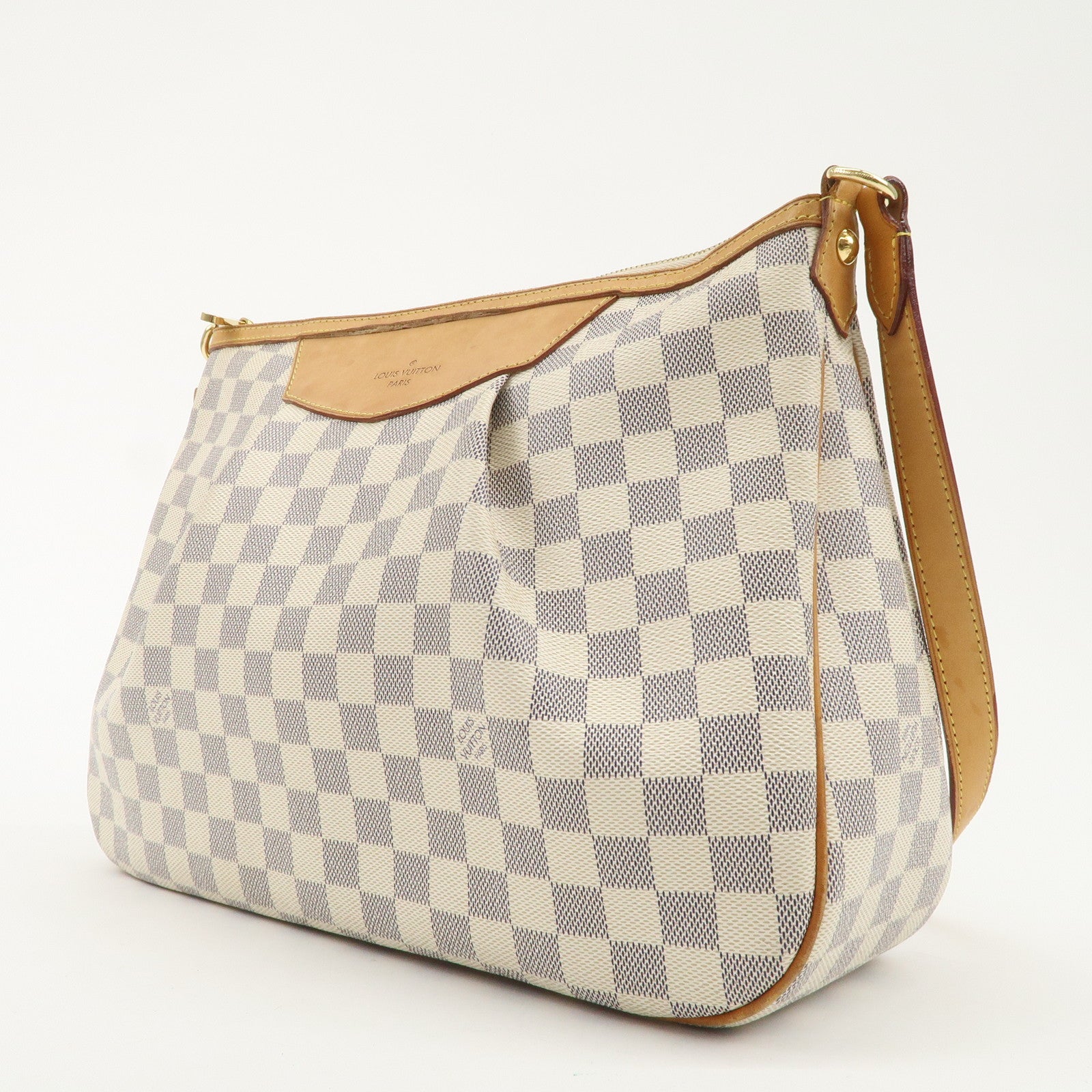 Louis Vuitton Damier Azur Siracusa MM Shoulder Bag N41112