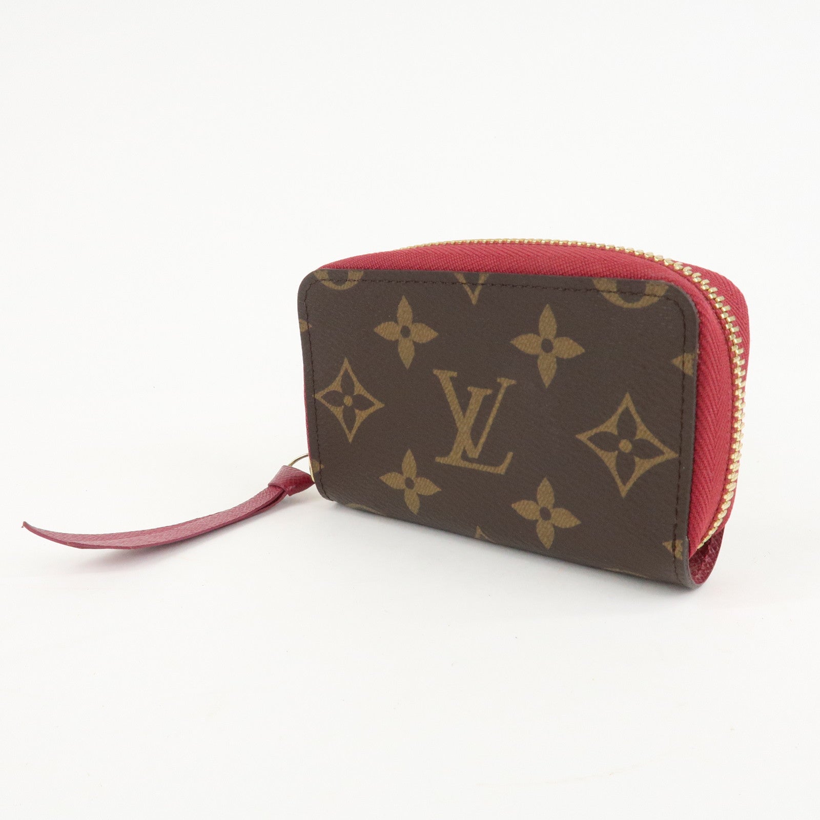 Louis Vuitton Monogram Multi Cartes Coin Case Wallet M61299 Used