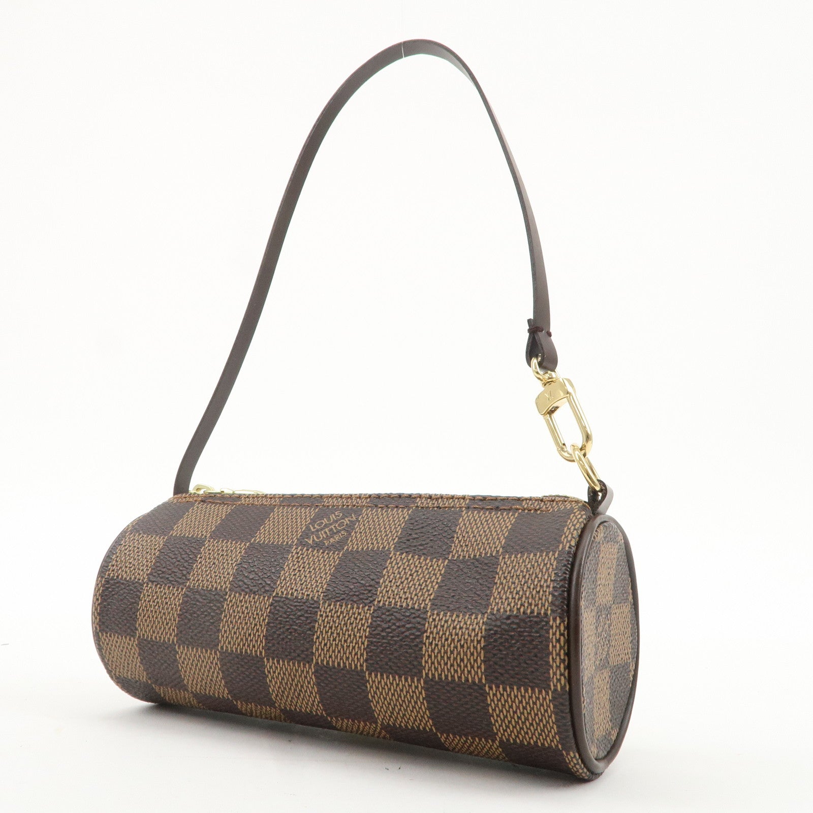 Louis Vuitton Damier Mini Pouch for Papillon Bag Brown Used