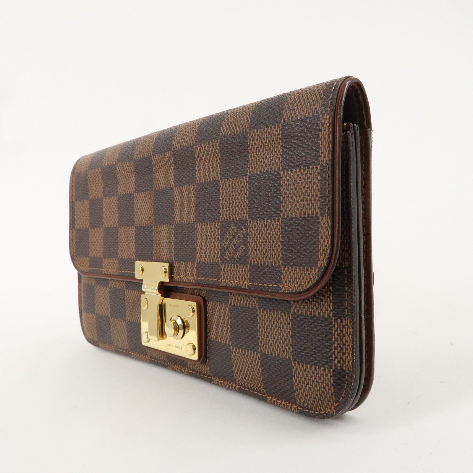 Louis Vuitton Damier Ebene Portefeuil Ascot Wallet N63171