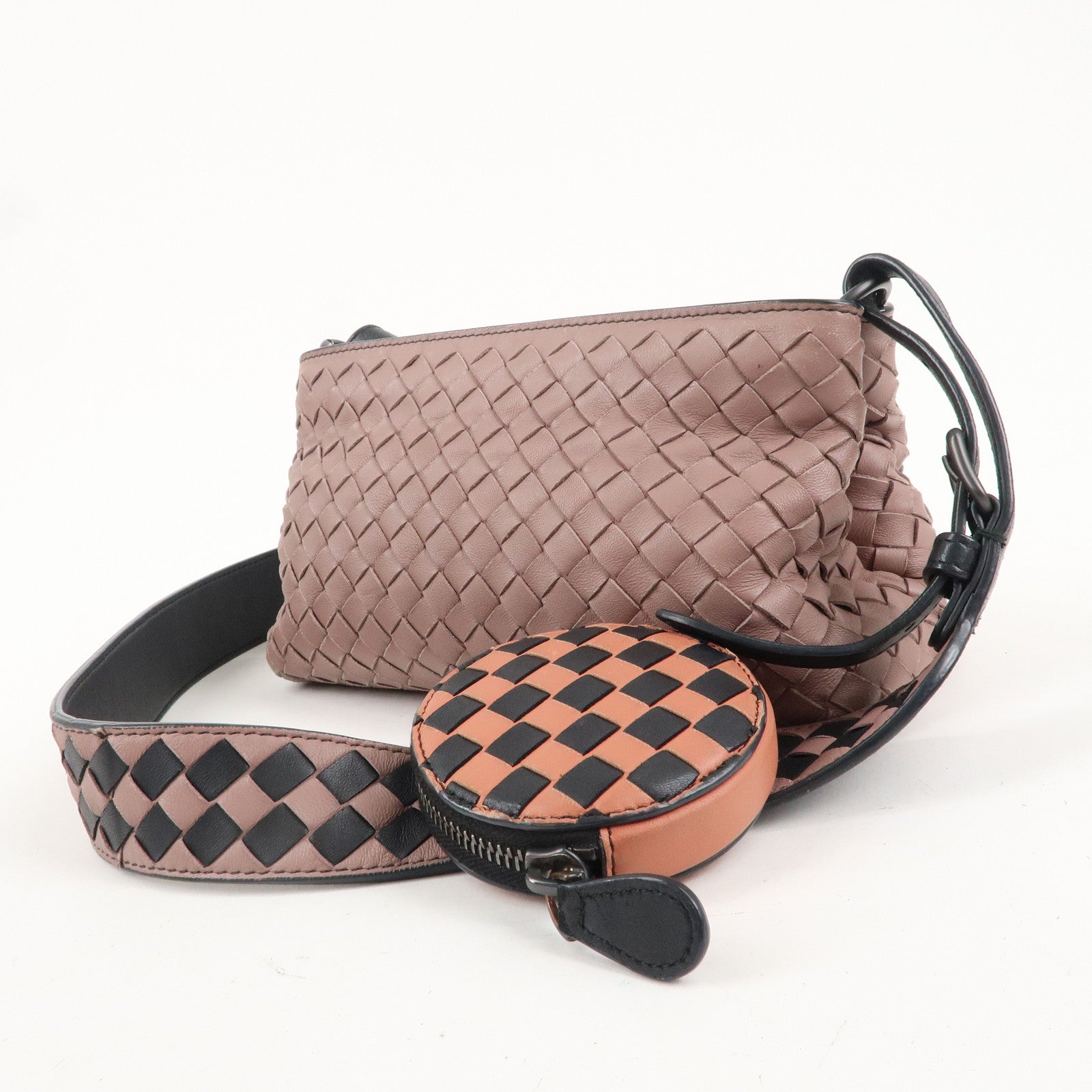 Bottega Veneta Intrecciato Leather Shoulder Bag