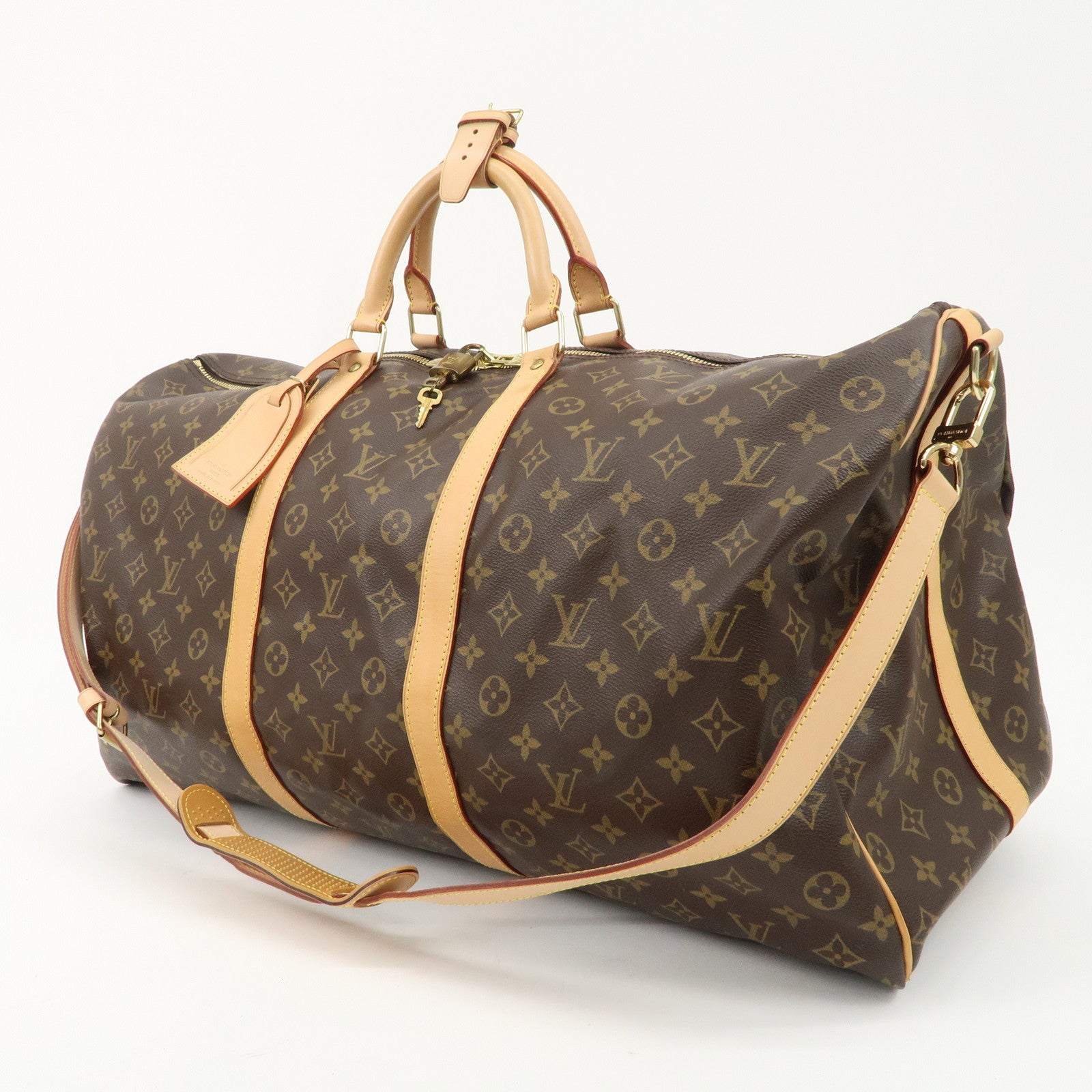 Louis Vuitton Monogram Keep All Bandouliere 60 Bag M41412 Used