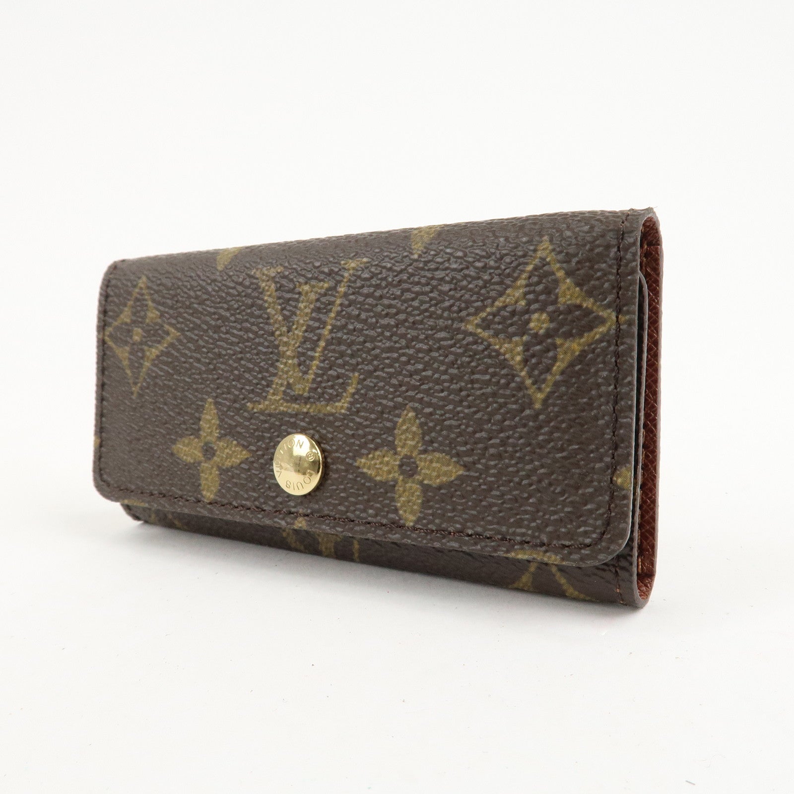 Louis Vuitton Monogram Multicles 4 Key Case Brown M69517 Used