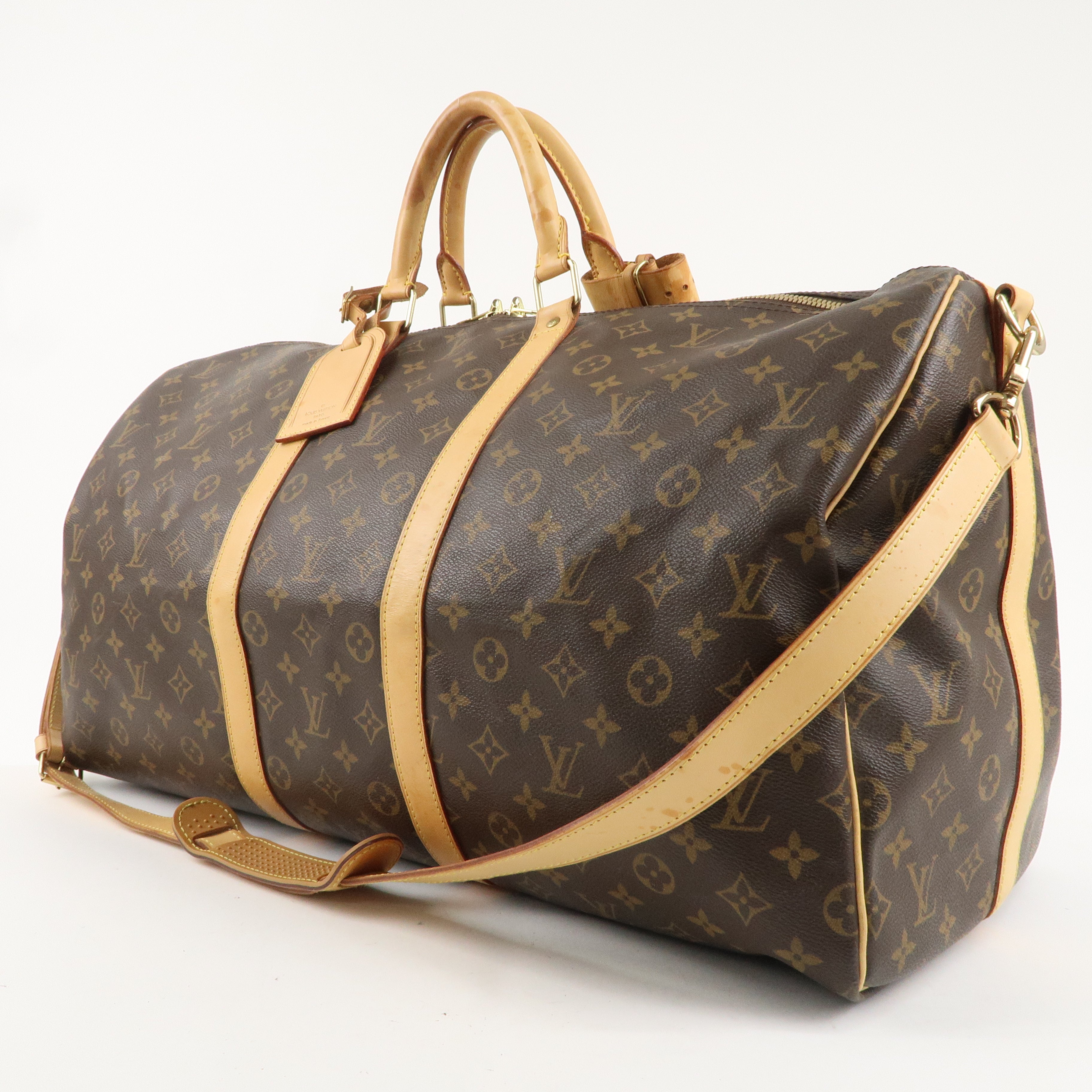 Louis Vuitton Monogram Keep All Bandouliere 55 Bag M41414