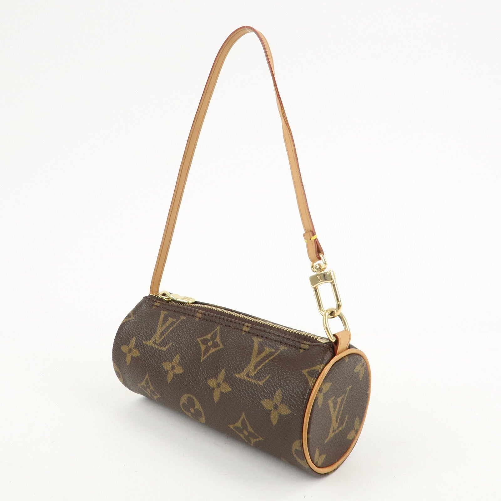 Louis Vuitton Monogram Mini Pouch for Papillon Bag Brown Used