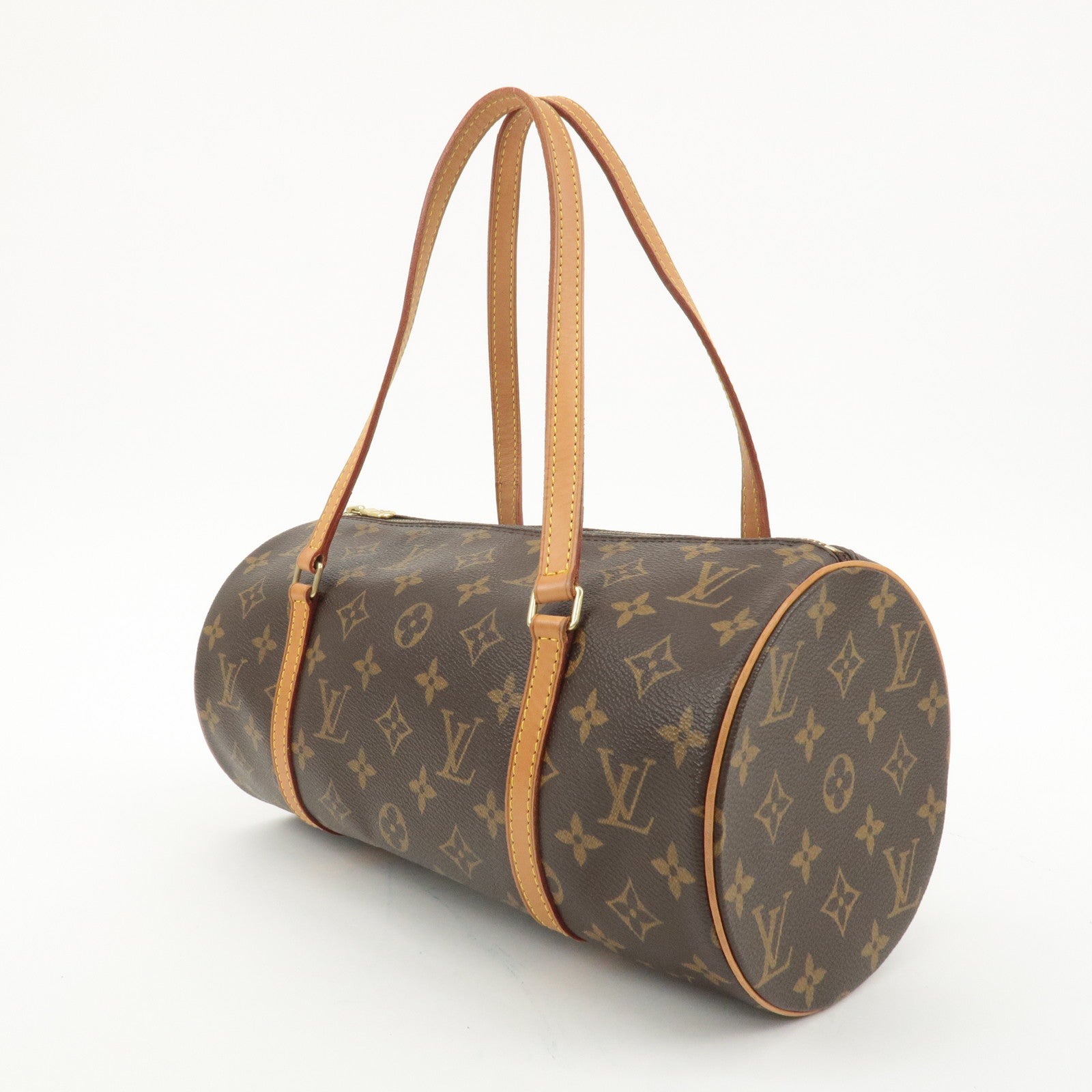 Louis Vuitton Monogram Papillon 30 Hand Bag New Style M51385 Used