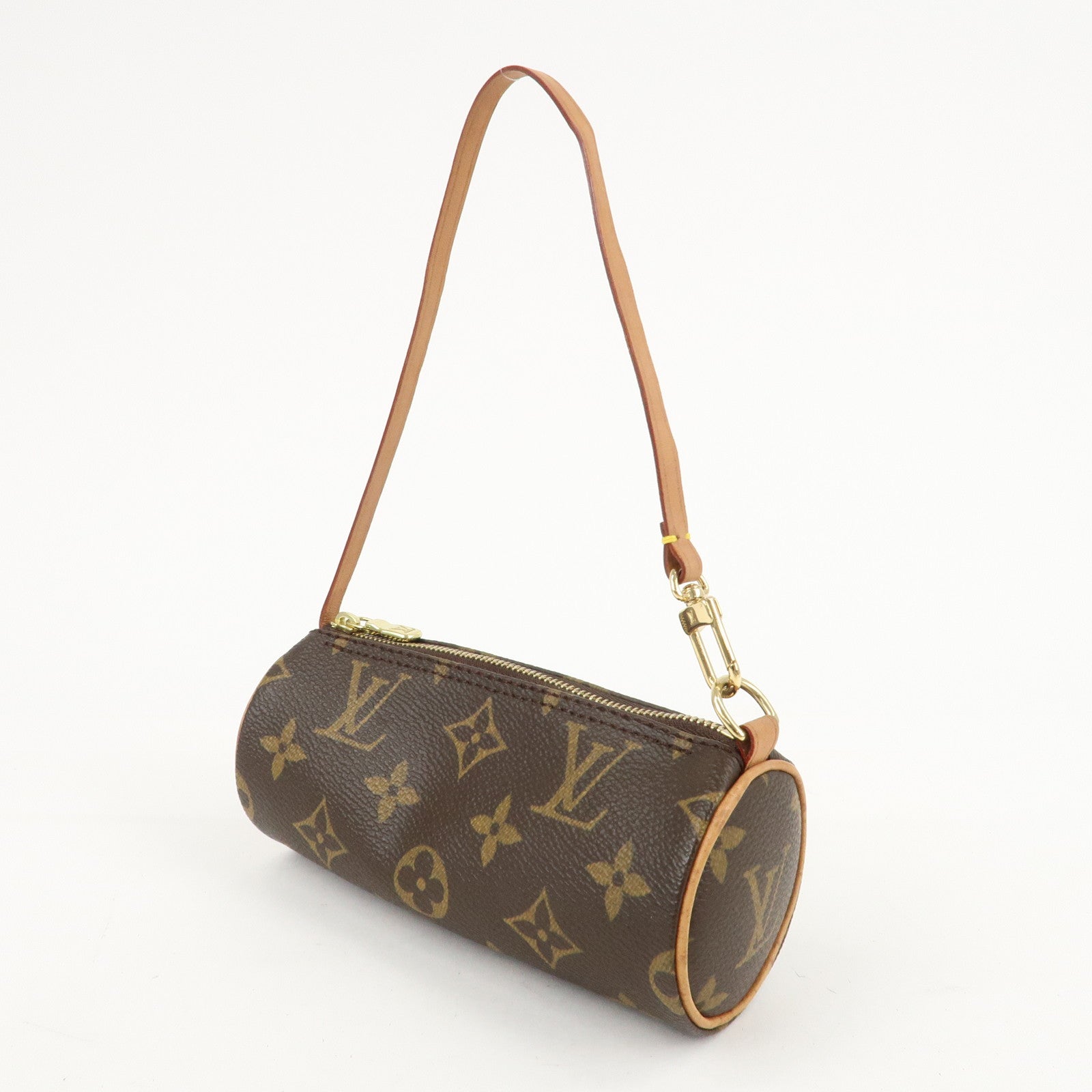 Louis Vuitton Monogram Mini Pouch for Papillon Bag Brown Used