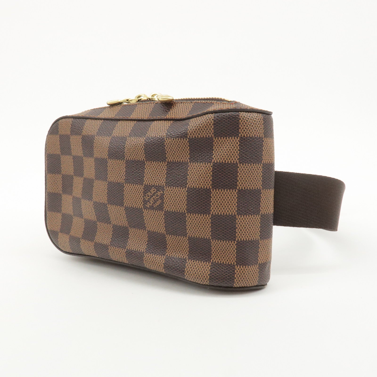 Louis Vuitton Damier Ebene Geronimos Body Bag Waist Bag N51994 Used