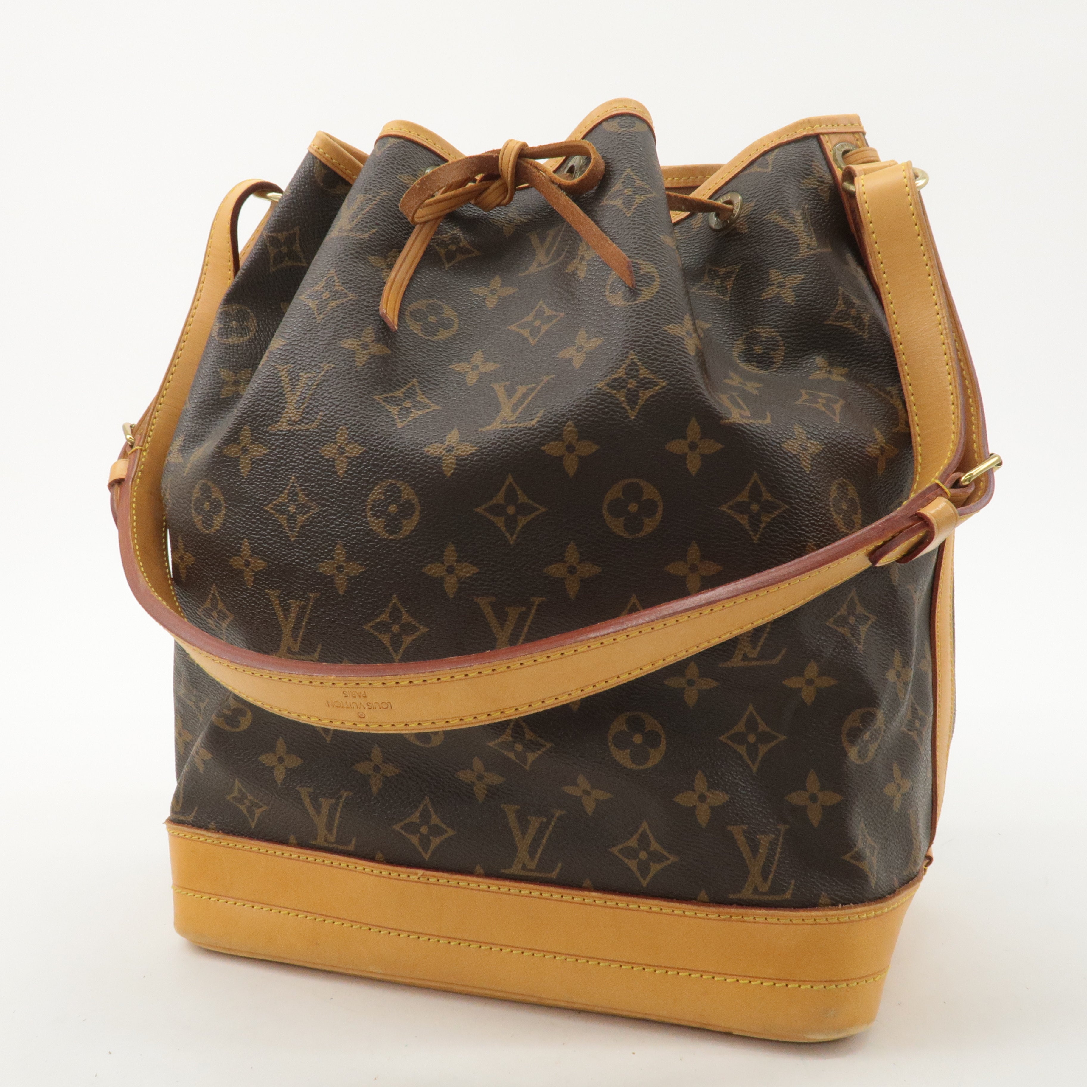 Louis Vuitton Monogram Noe Shoulder Bag Hand Bag Brown M42224