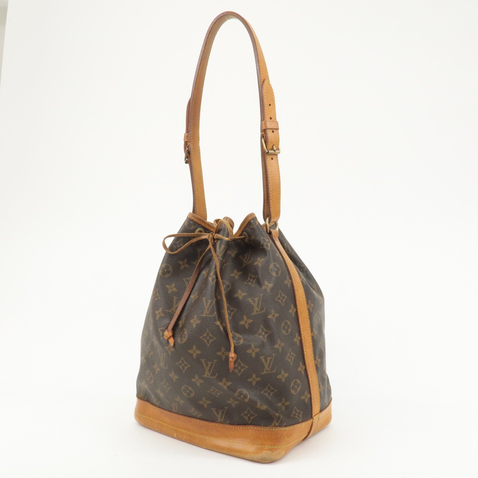 Louis Vuitton Monogram Noe Shoulder Bag Hand Bag Brown M42224