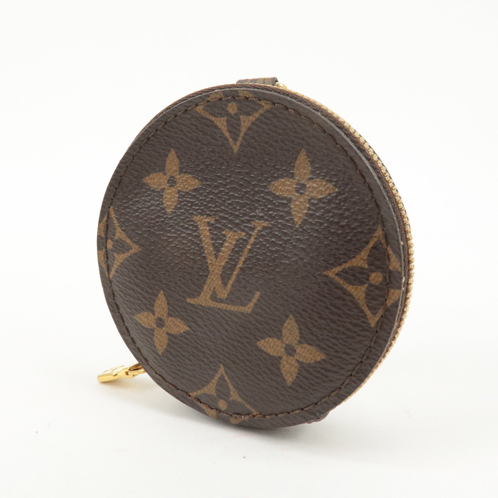 Louis Vuitton Pochette Accessoires Coin Case Brown M44813 Used