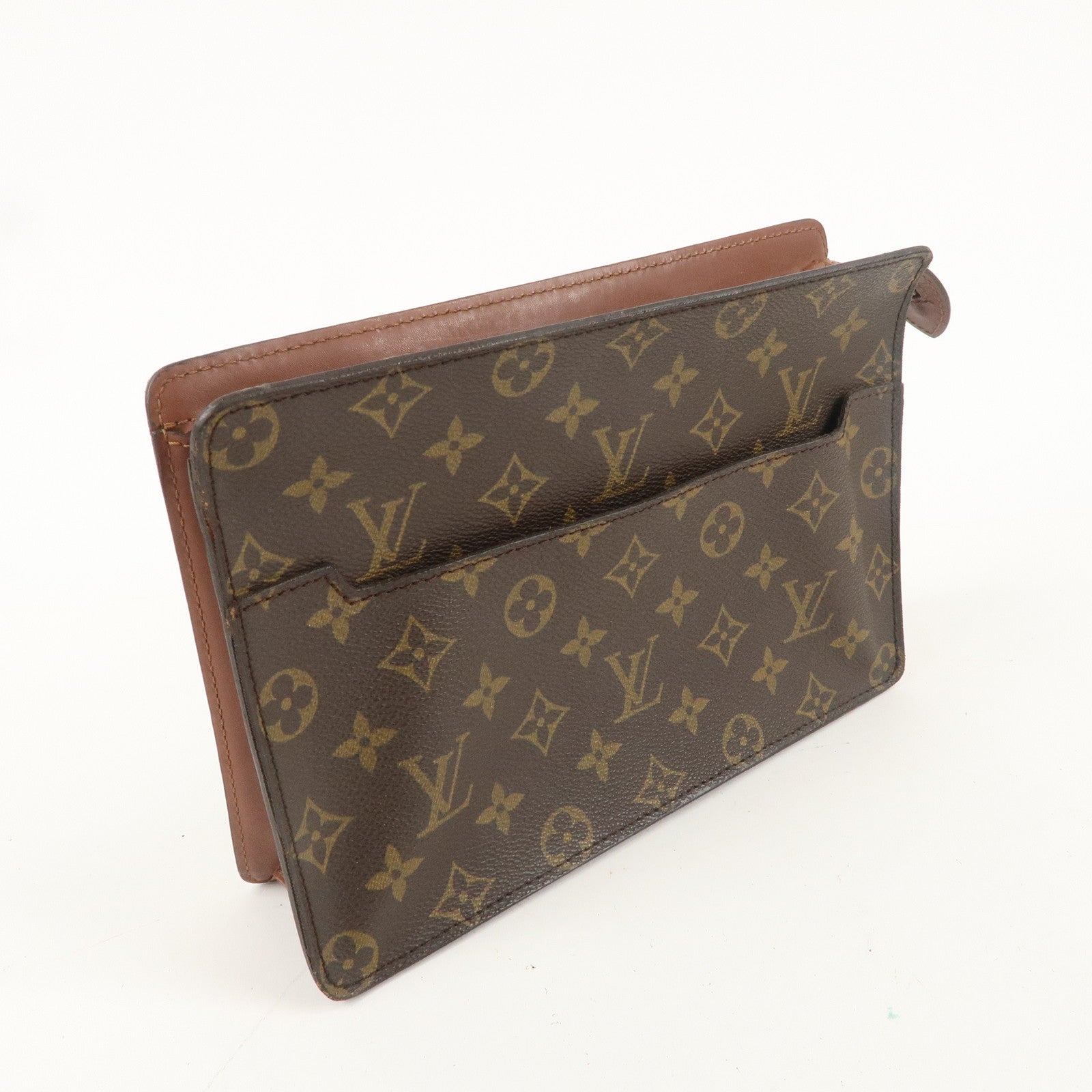 Louis Vuitton Monogram Set of 2 Pochette Homme Clutch Bag M51795