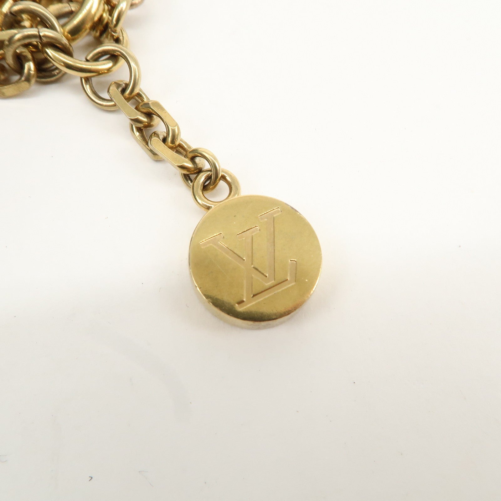 Louis Vuitton Kaleido LV bag Charm Gold M67377 Used