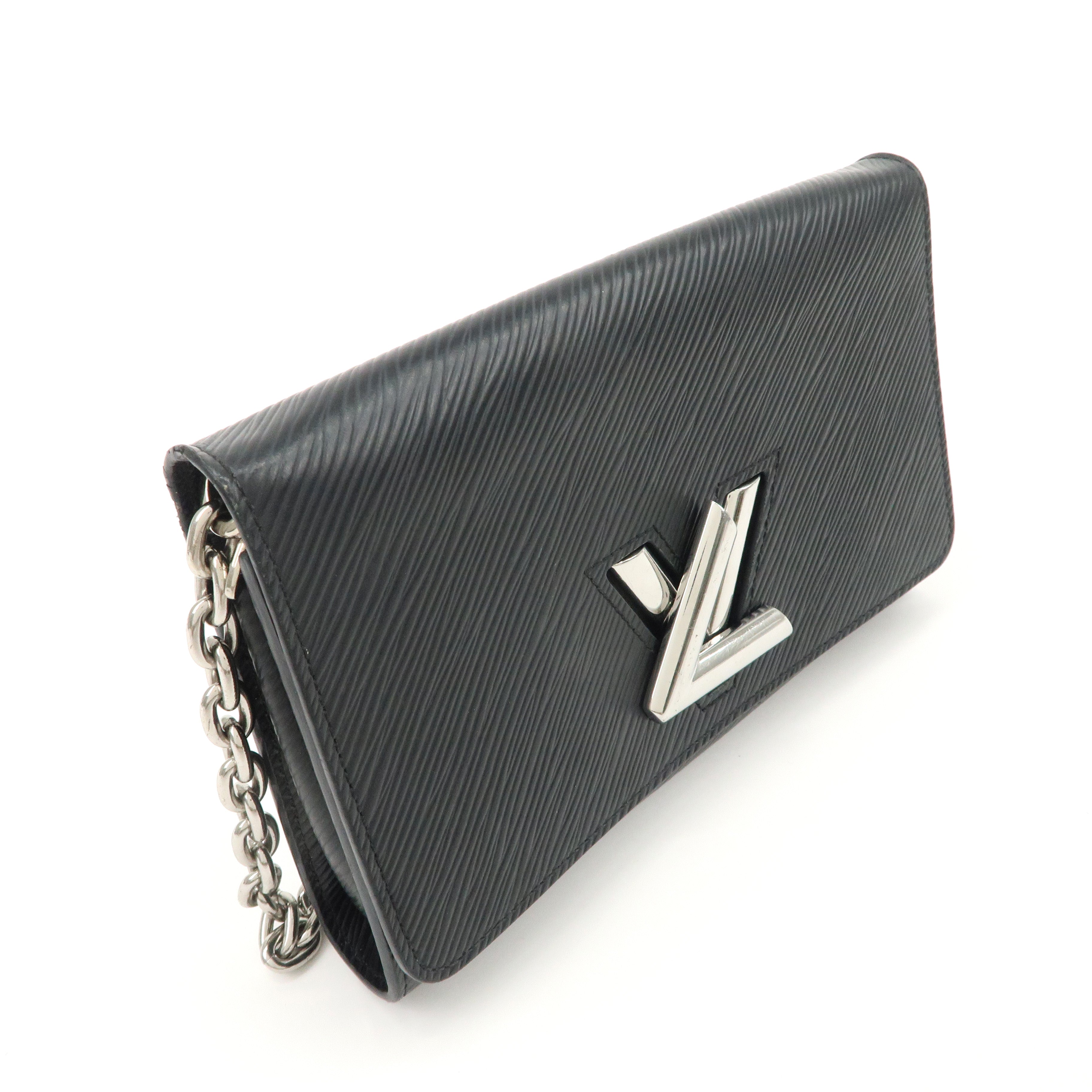 Louis Vuitton Epi Portefeuille Twist Chain Long Wallet WOC M62038