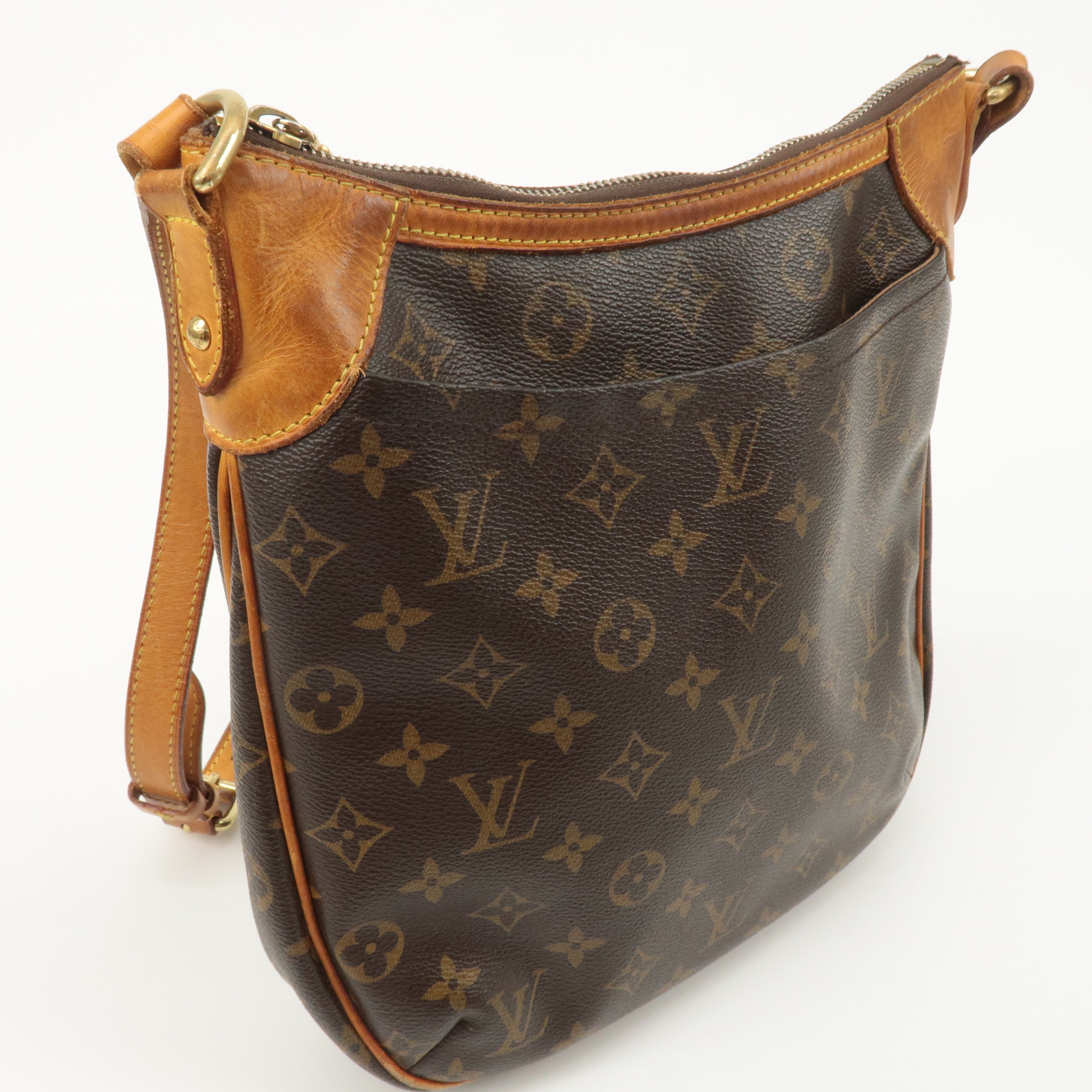 Louis Vuitton Monogram Odeon PM Shoulder Bag Brown M56390