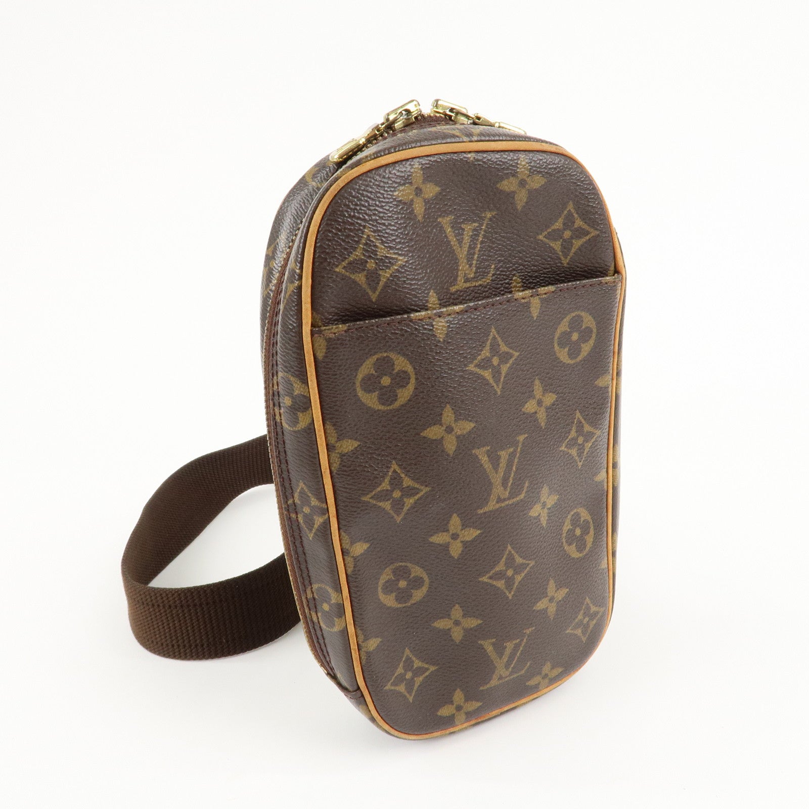 Louis Vuitton Monogram Pochette Gange Cross Body Bag M51870 Used