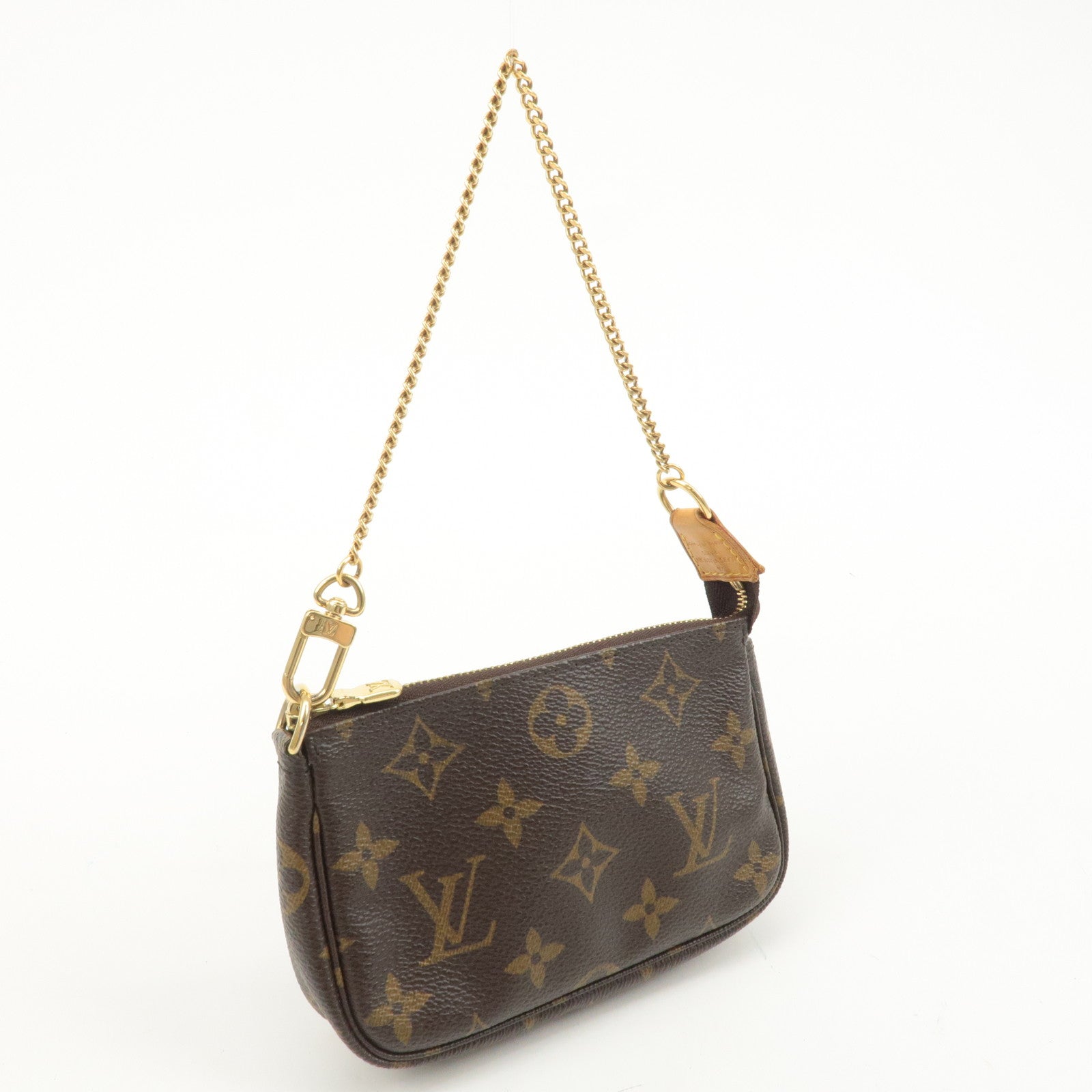 Louis Vuitton Monogram Mini Pochette Accessoires Pouch M58009