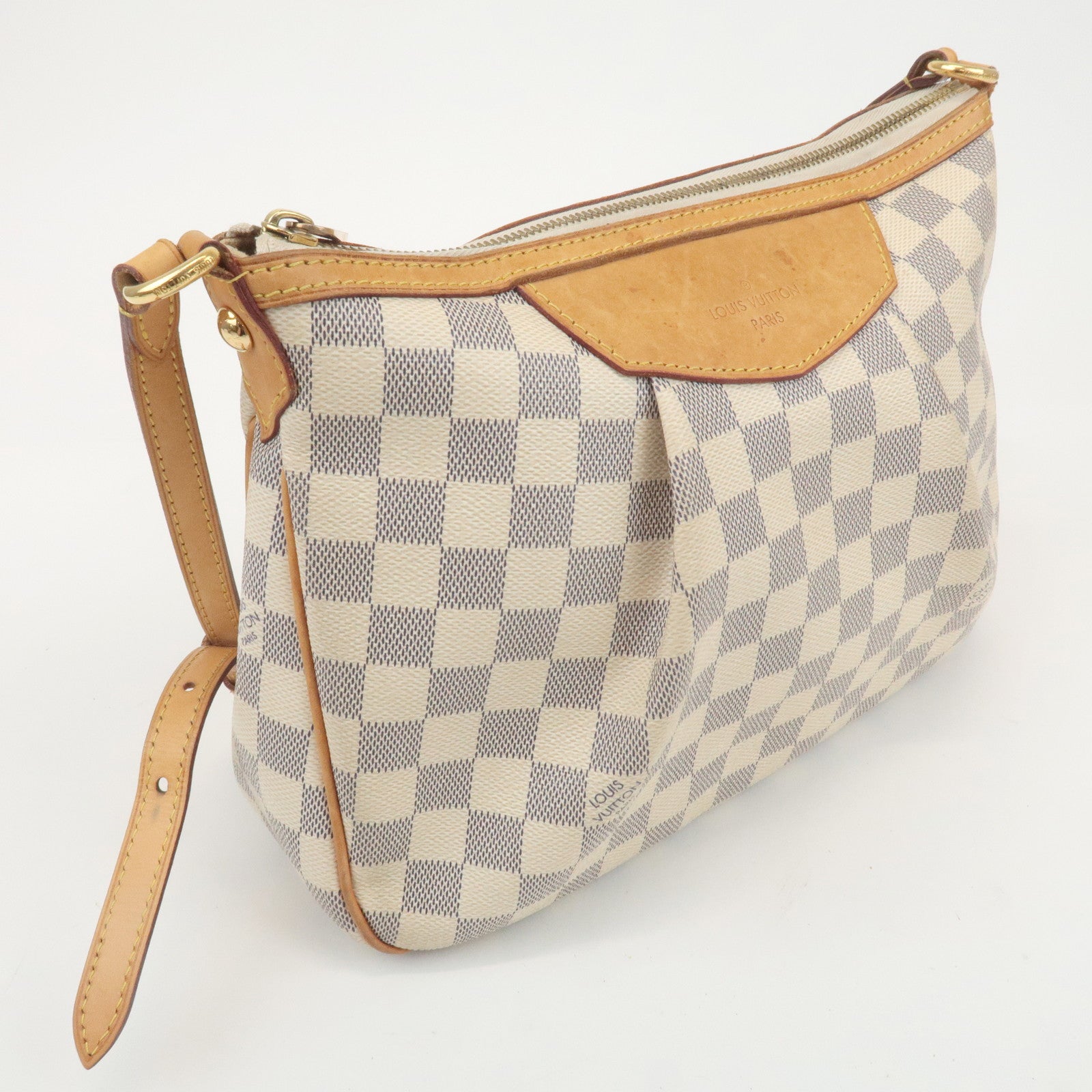 Louis Vuitton Damier Azur Siracusa PM Shoulder Bag N41113