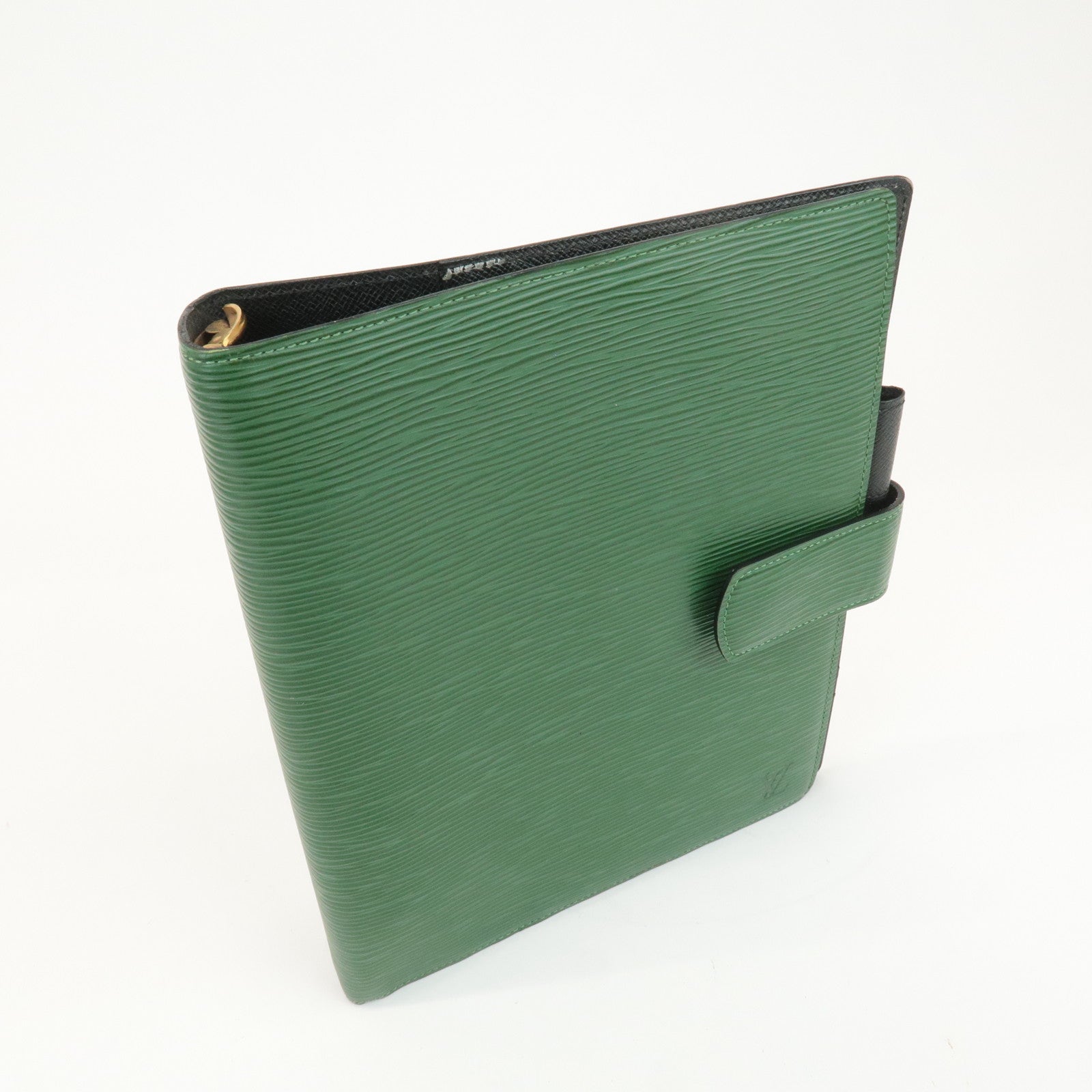 Louis Vuitton Epi Agenda GM Planner Cocer Borneo Green R20212 Used