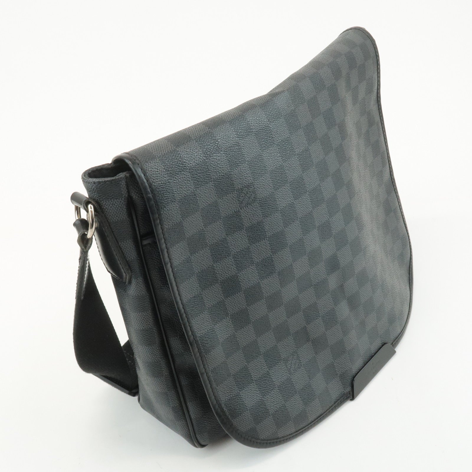 Louis Vuitton Damier Graphite Daniel GM Shoulder Bag N58033 Used