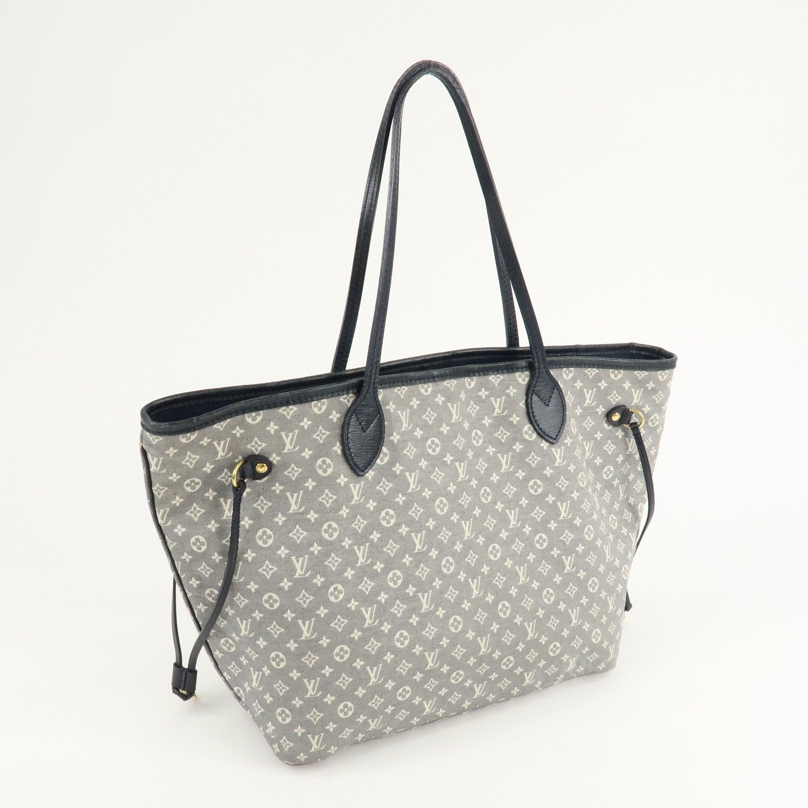 Louis Vuitton Monogram Idylle Neverfull MM Tote Bag Encre M40514 Used