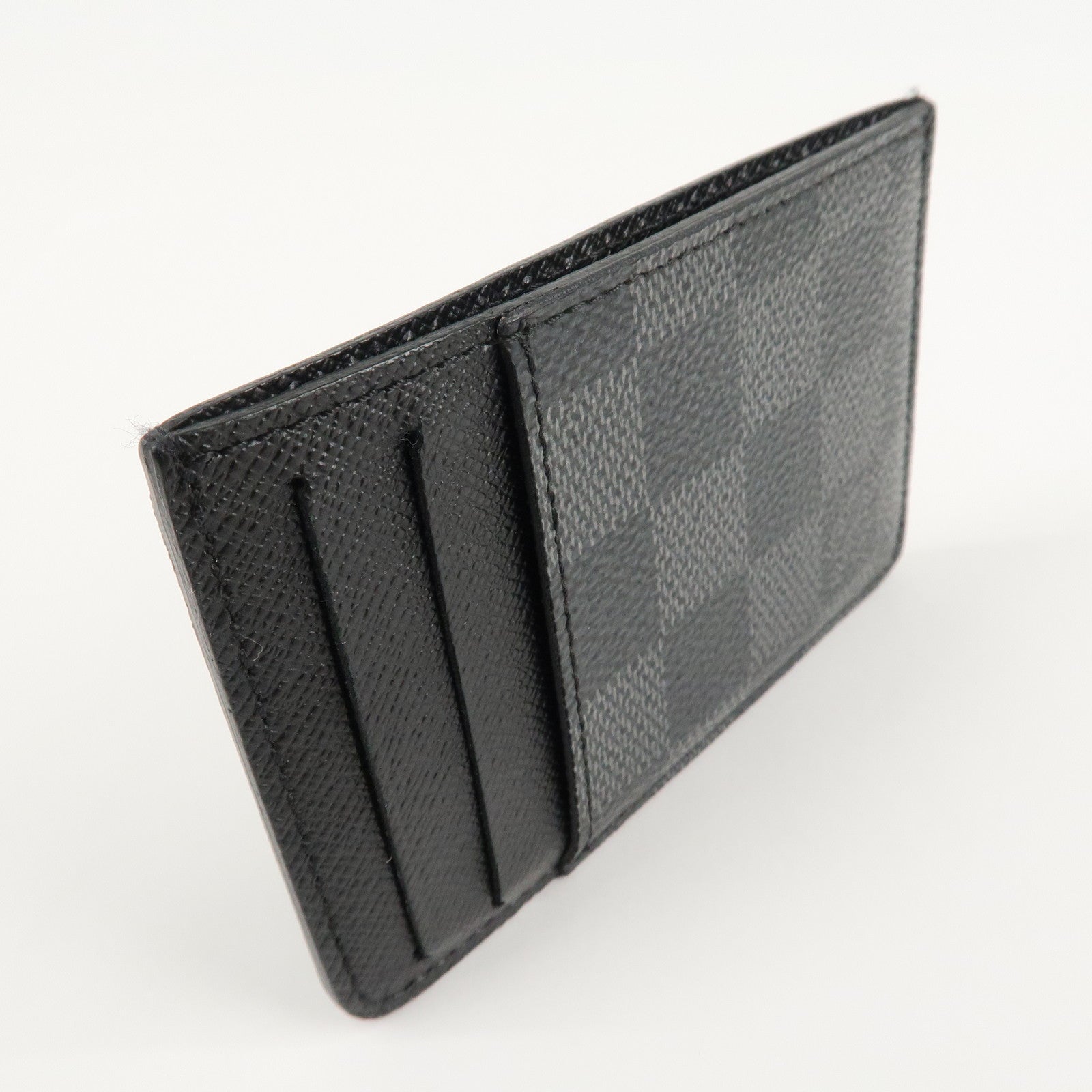 Louis Vuitton Damier Graphite Neo Porte Cartes Card Case N62666 Used