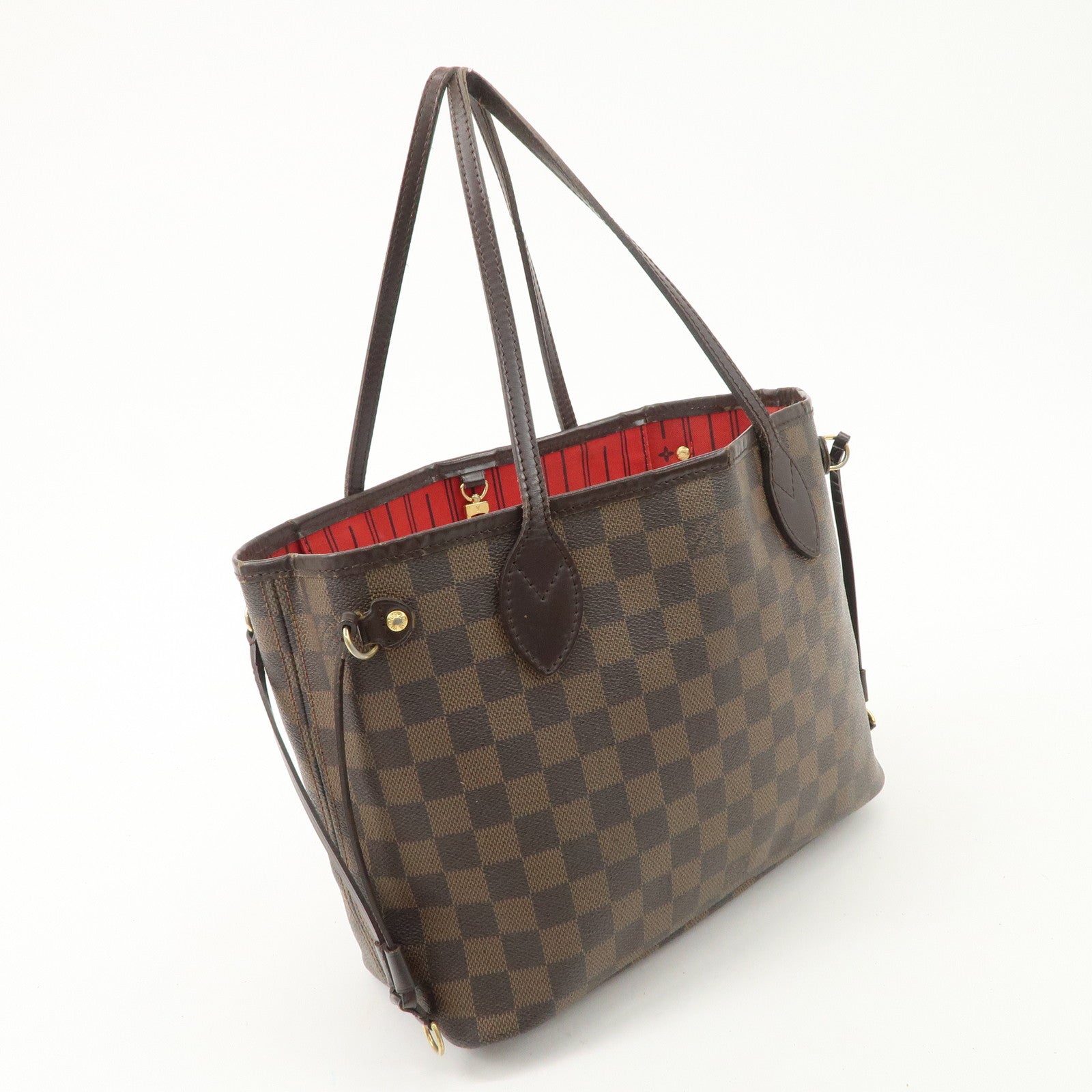 Louis Vuitton Damier Neverfull PM Tote Bag Shoulder Bag N51109 Used