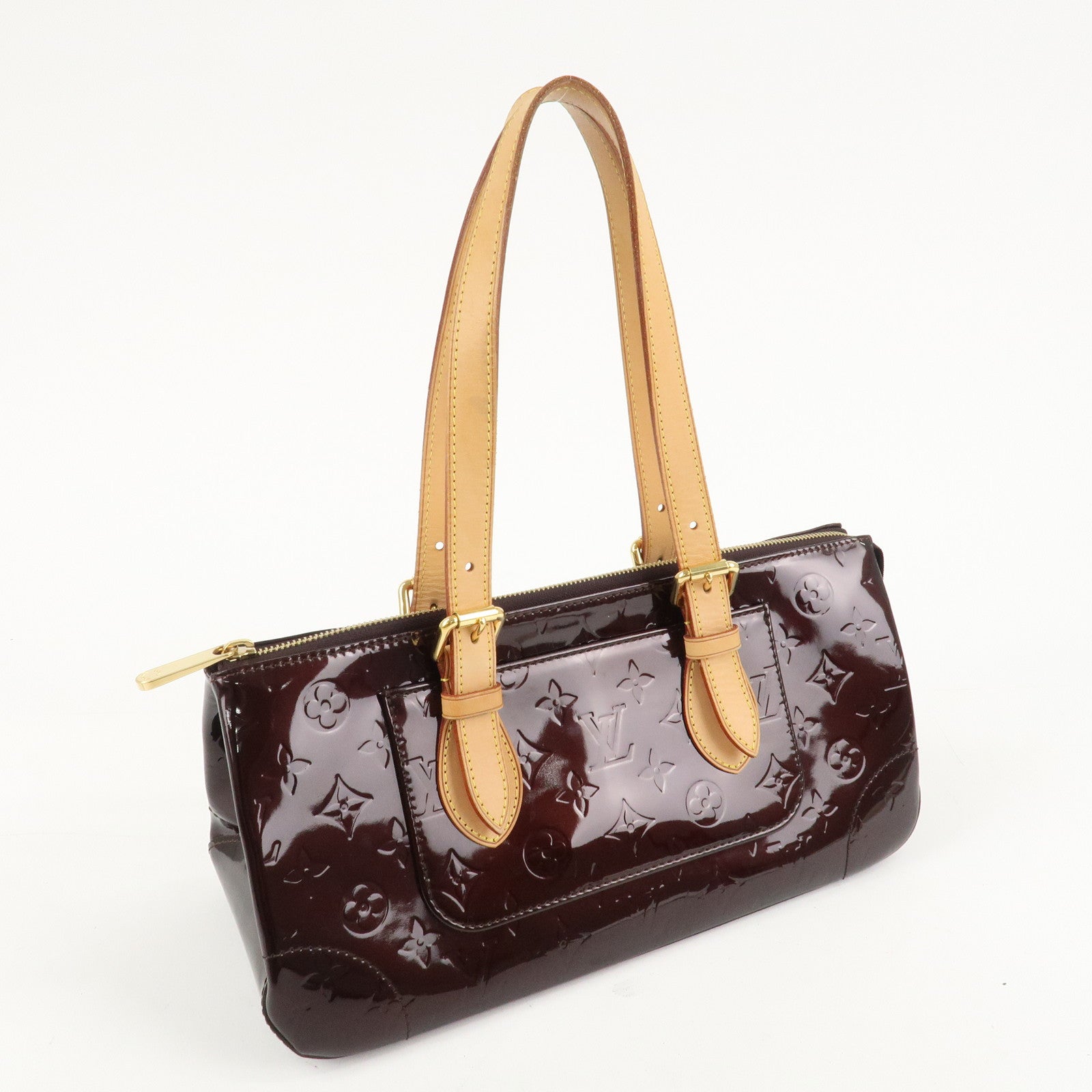 Louis Vuitton Monogram Vernis Rosewood Avenue Hand Bag M93510