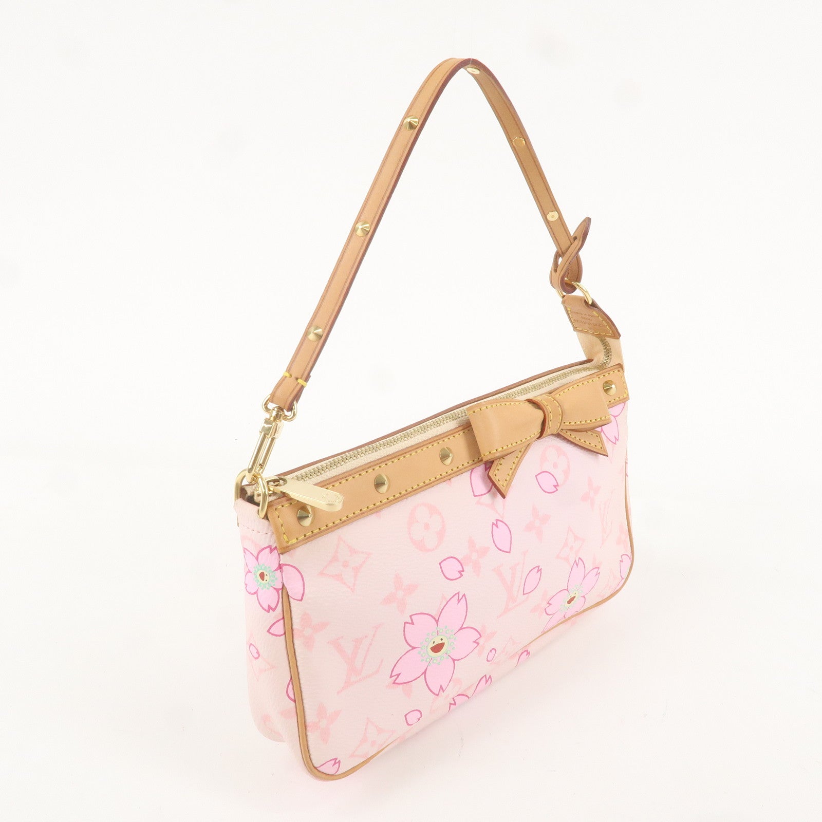 Louis Vuitton Cherry Blossom Pochette Accessoires M92007 Pink