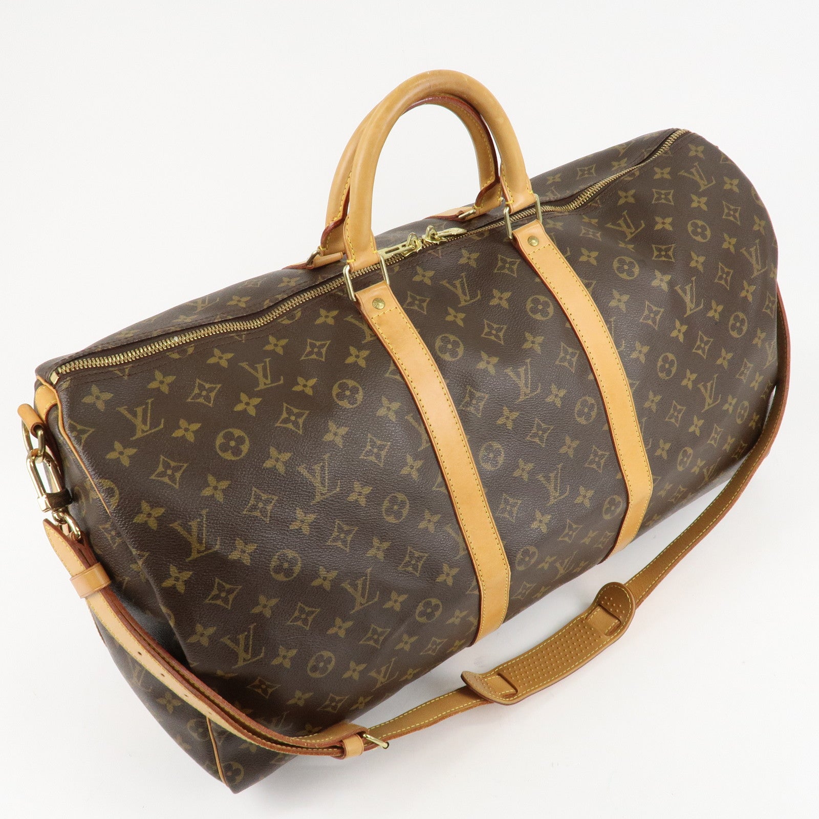 Louis Vuitton Monogram Keep All Bandouliere 55 Bag M41414