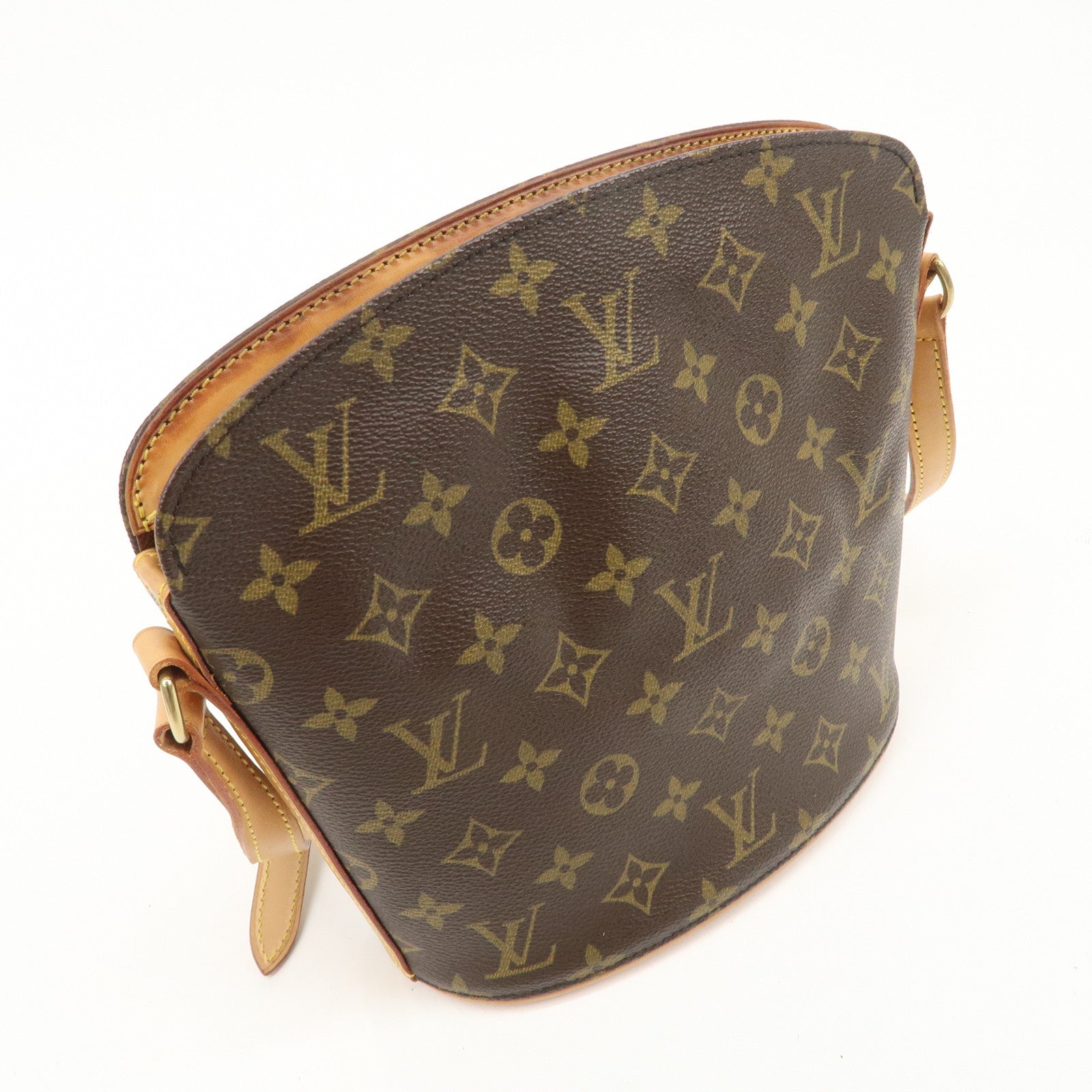 Louis Vuitton Monogram Drouot Cross Body Shoulder Bag M51290 Used