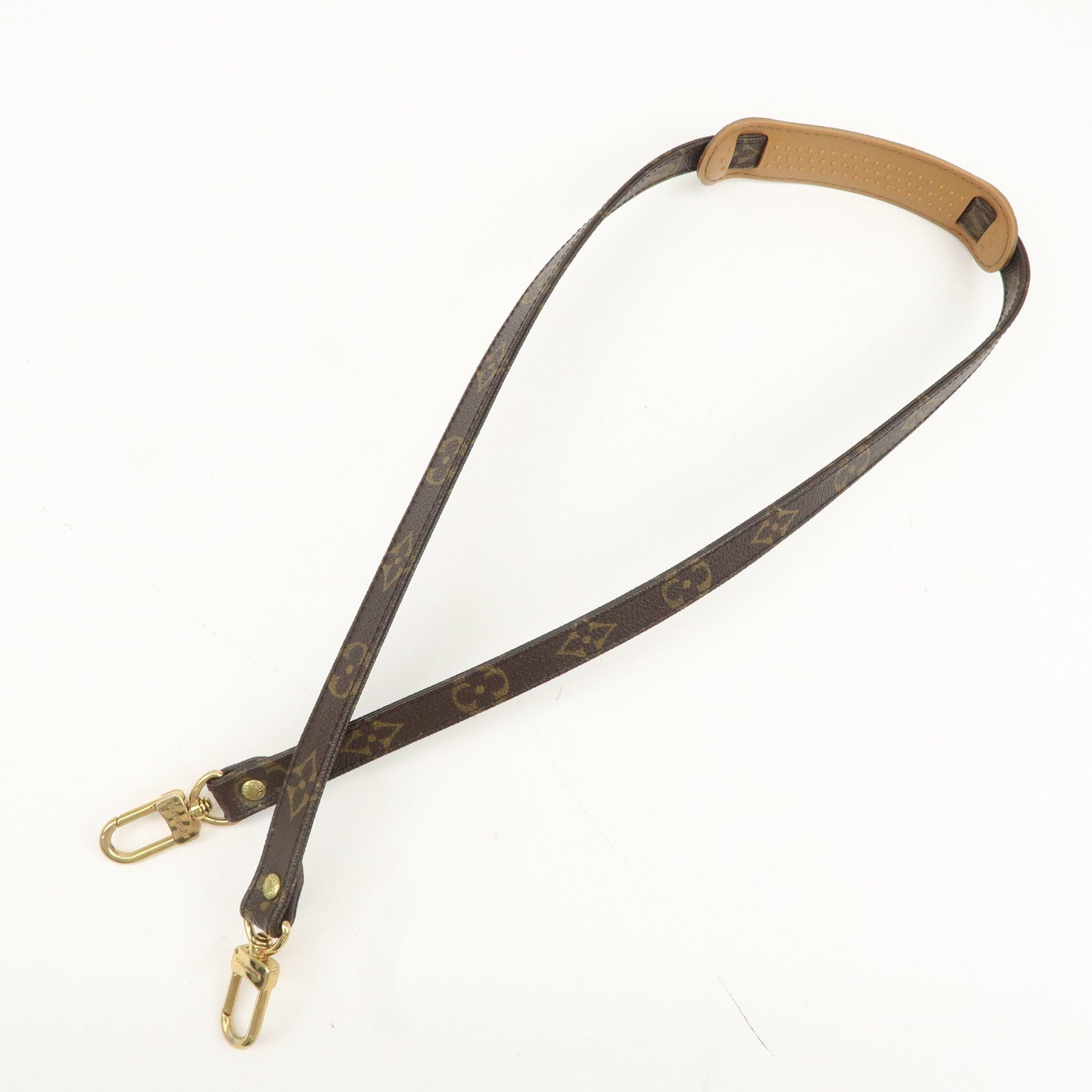 Louis Vuitton Monogram Canvas Shoulder Strap 100cm J75011 Used