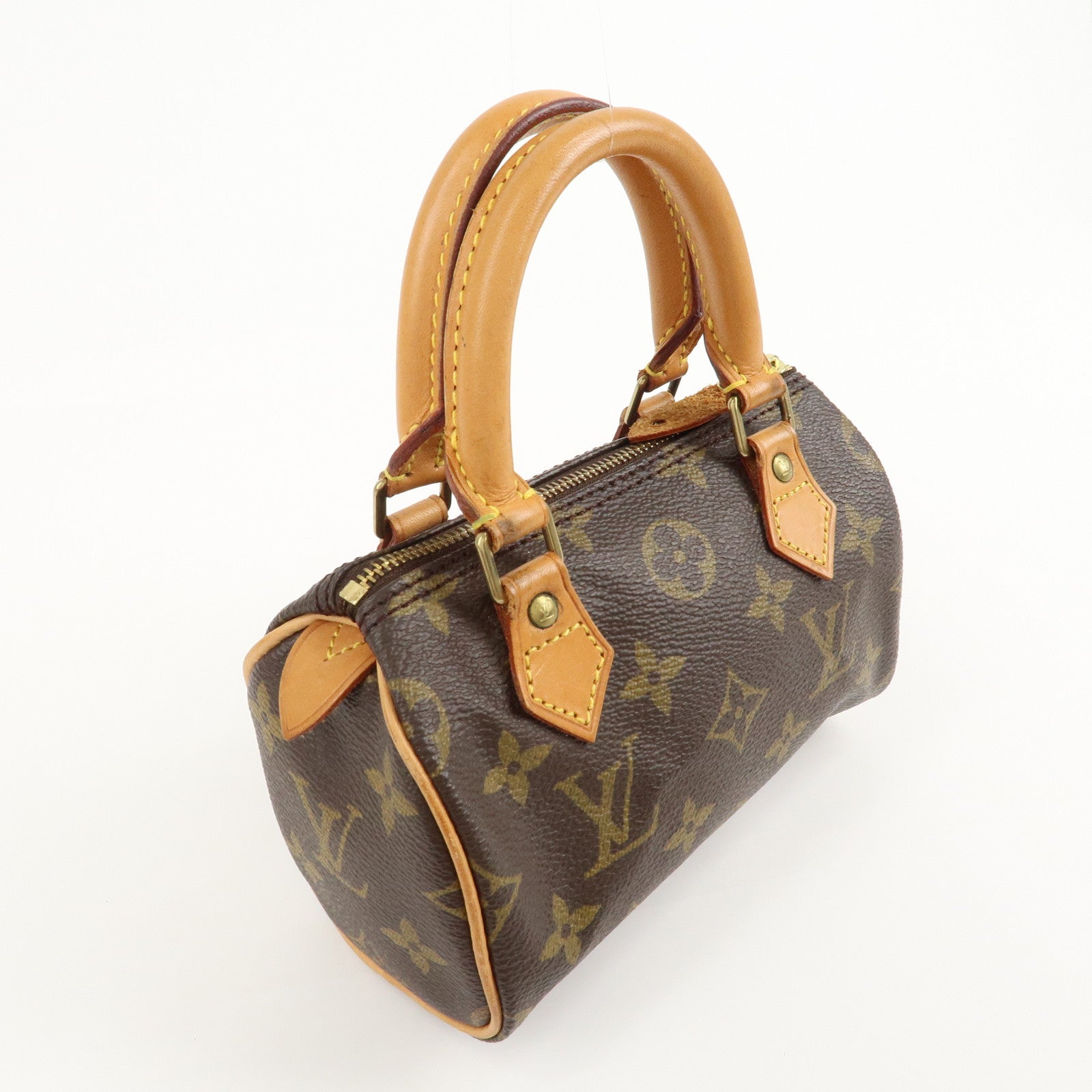 Louis Vuitton Monogram Mini Speedy 
Strap M41534 J00145 Used