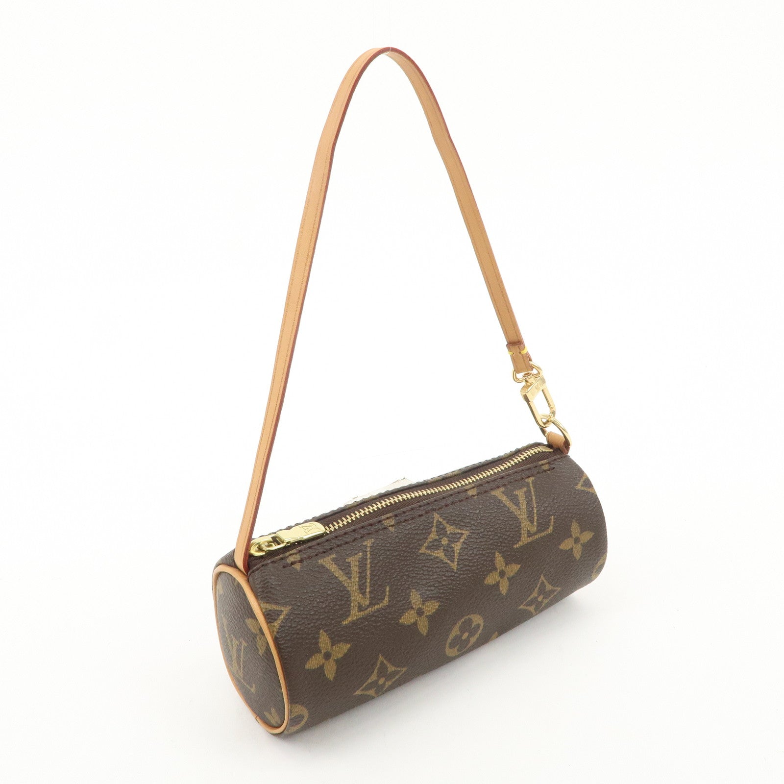 Louis Vuitton Monogram Mini Pouch for Papillon Bag Brown Used